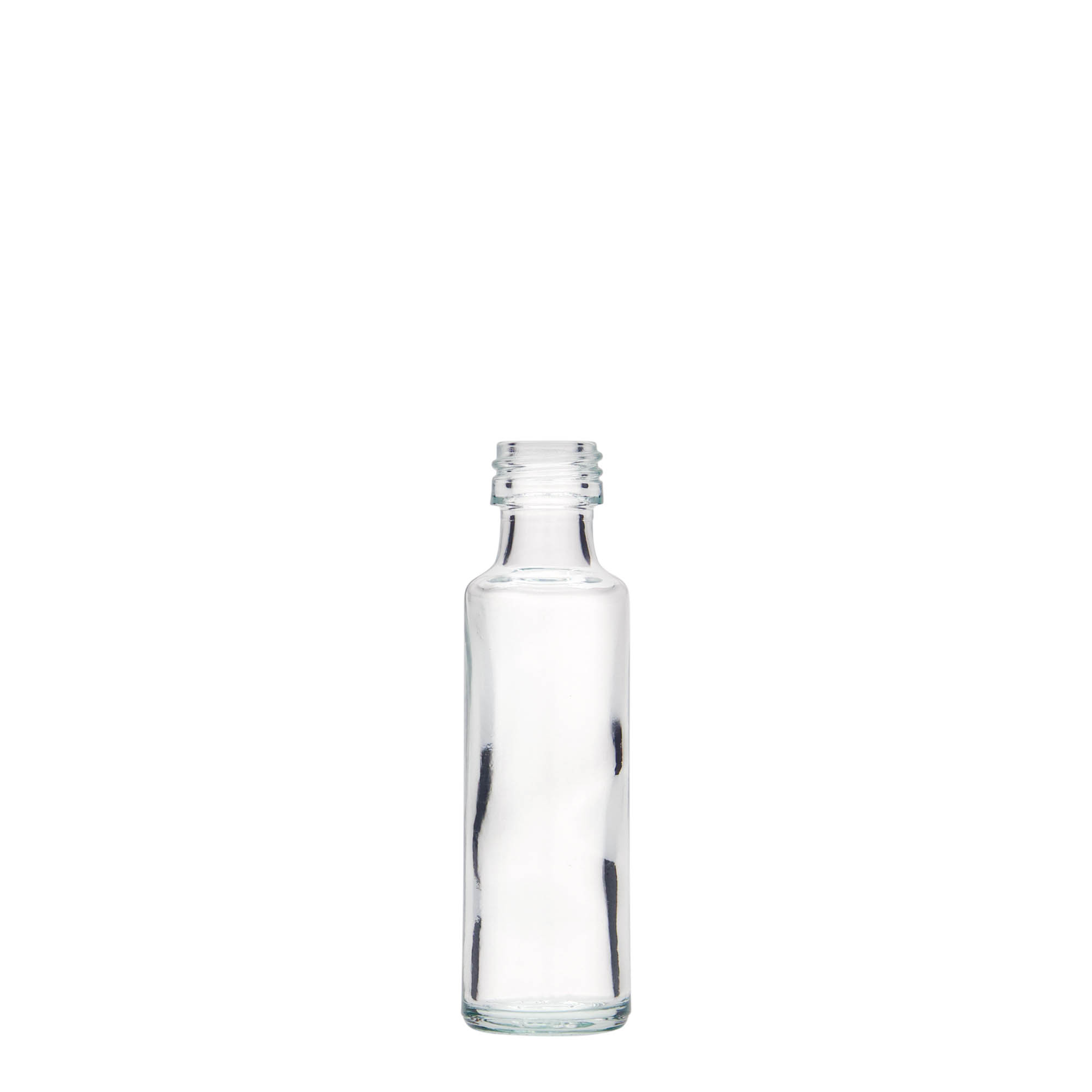 20 ml skleněná lahvička „Dorica“, hrdlo: PP 18