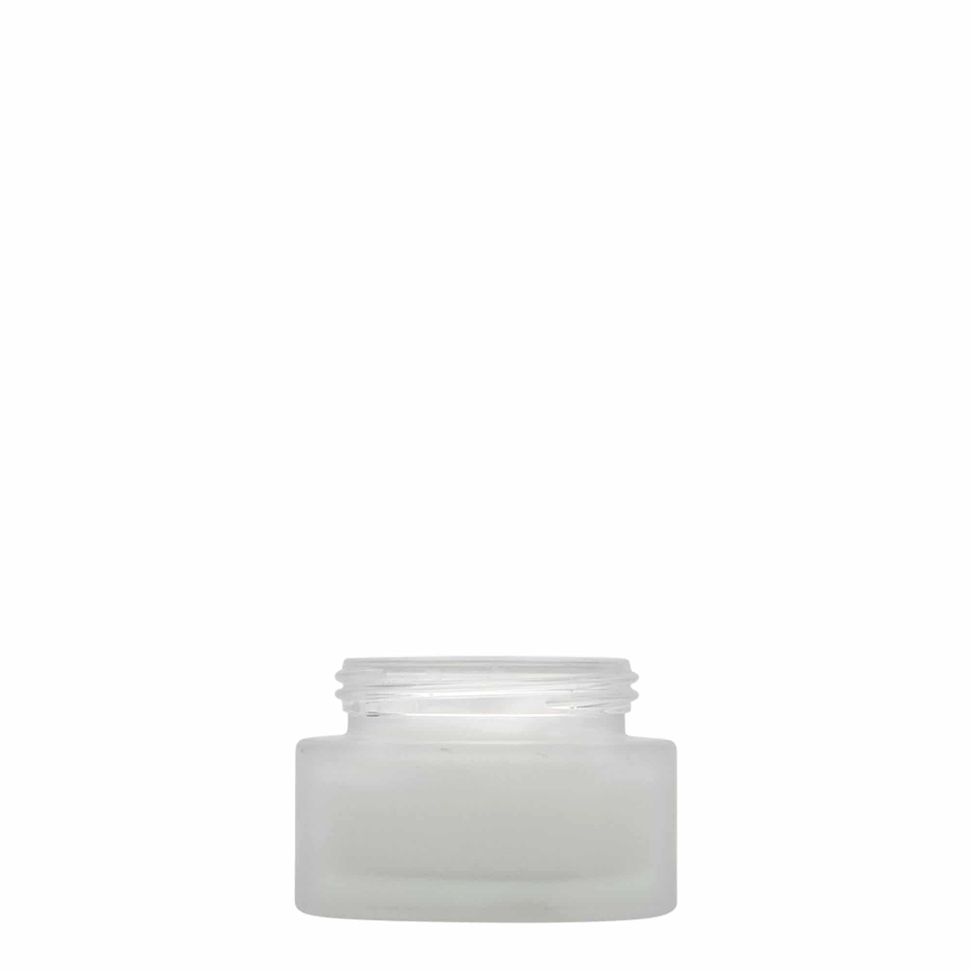 30 ml kelímek 'Platin Edition', sklo, matné, hrdlo: šroubovací uzávěr