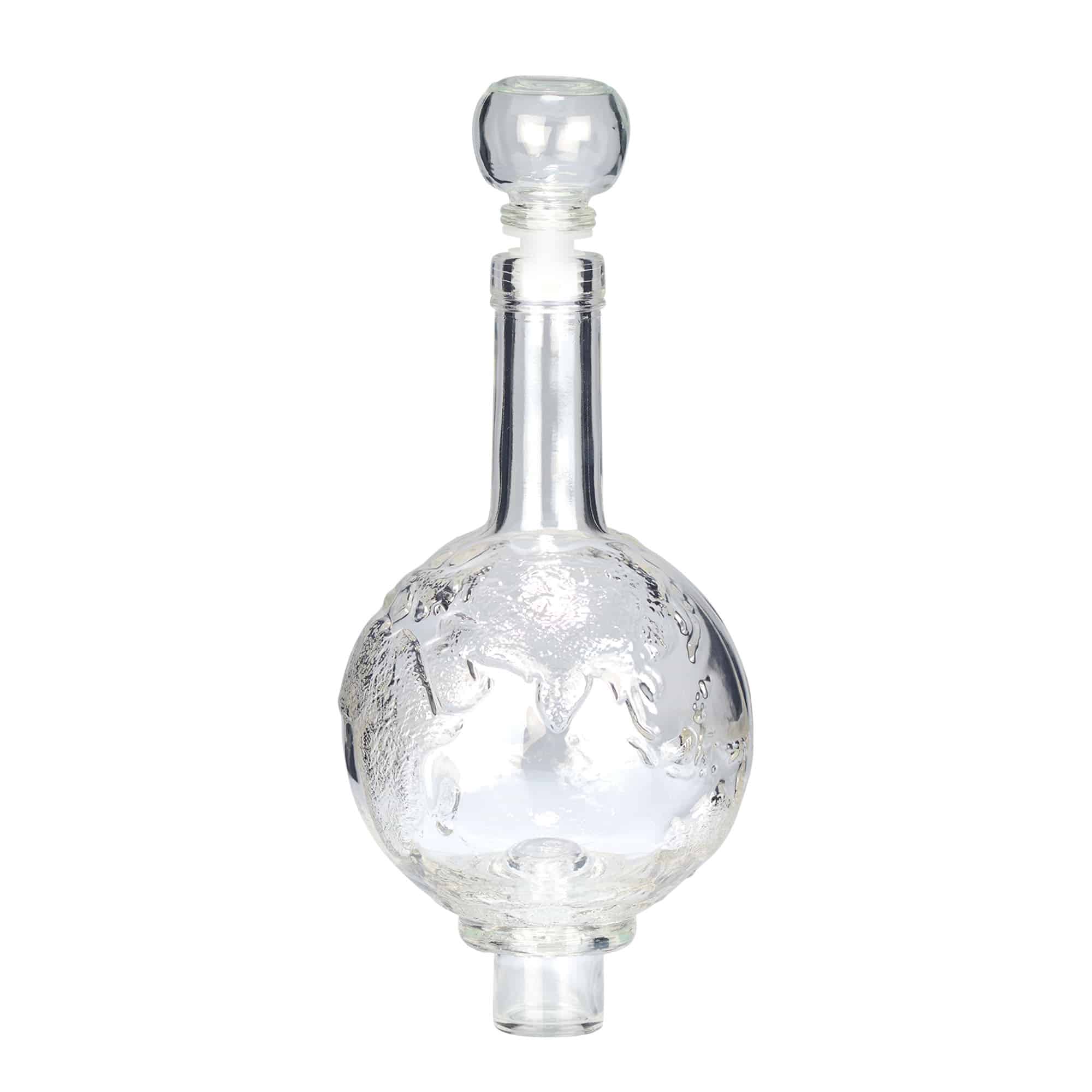 500 ml skleněná láhev 'Globus', hrdlo: korek 500 ml skleněná láhev 'Globus', hrdlo: korek