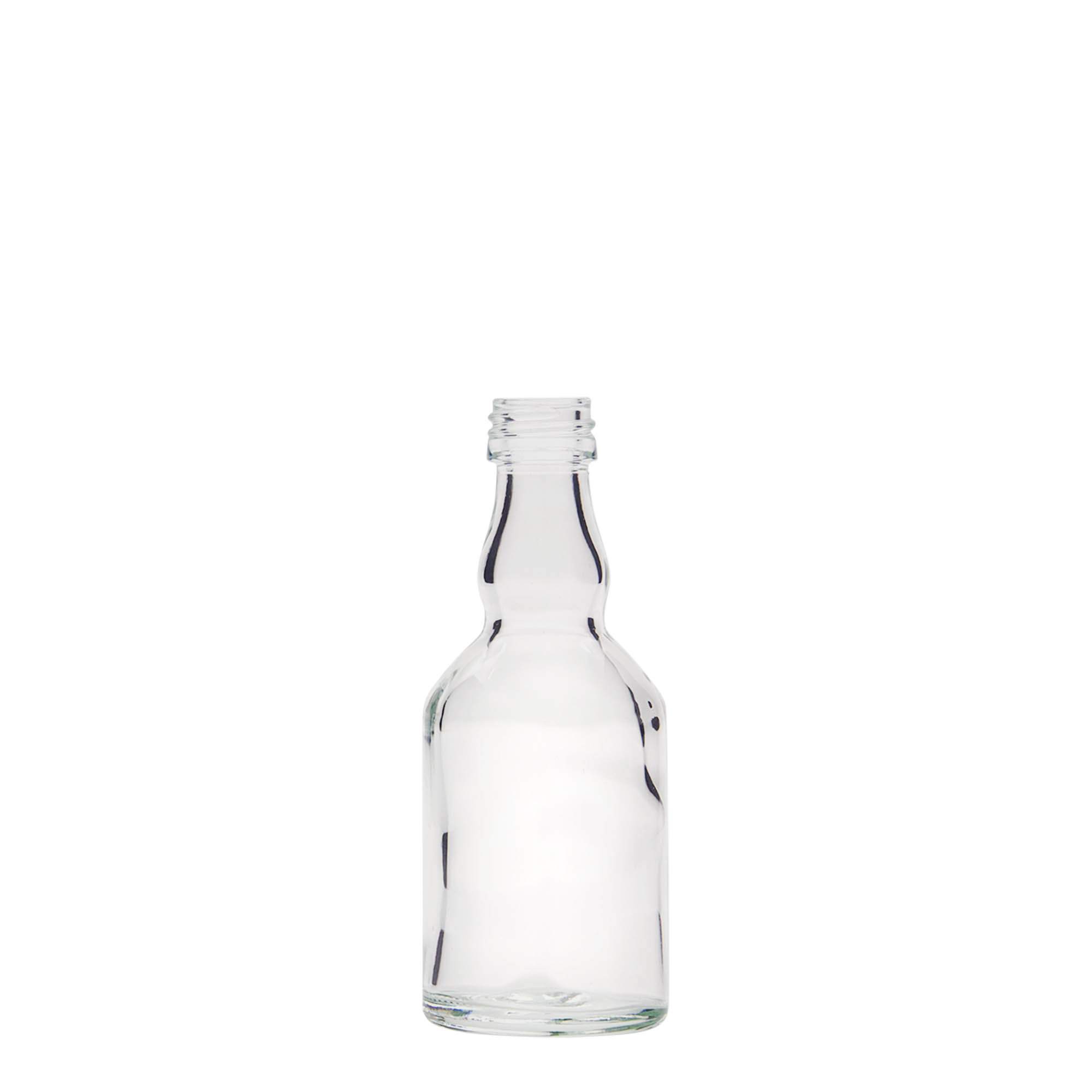 50 ml skleněná lahvička 'Georgio', hrdlo: PP 18 50 ml skleněná lahvička 'Georgio', hrdlo: PP 18