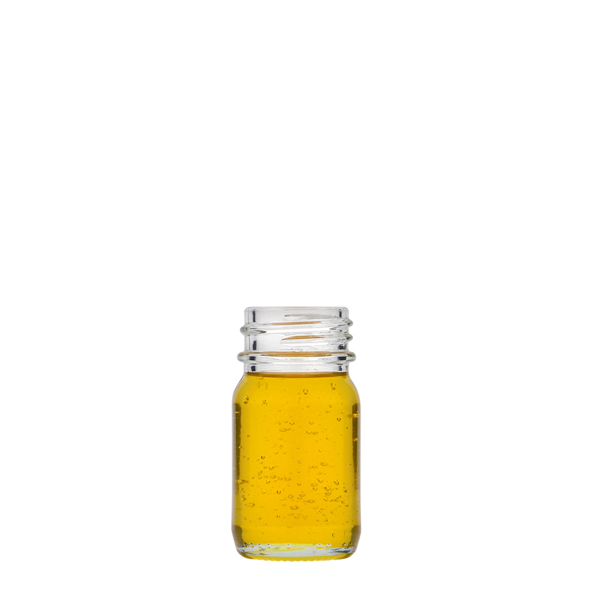 Sklenice s širokým hrdlem 30 ml, uzávěr: DIN 32