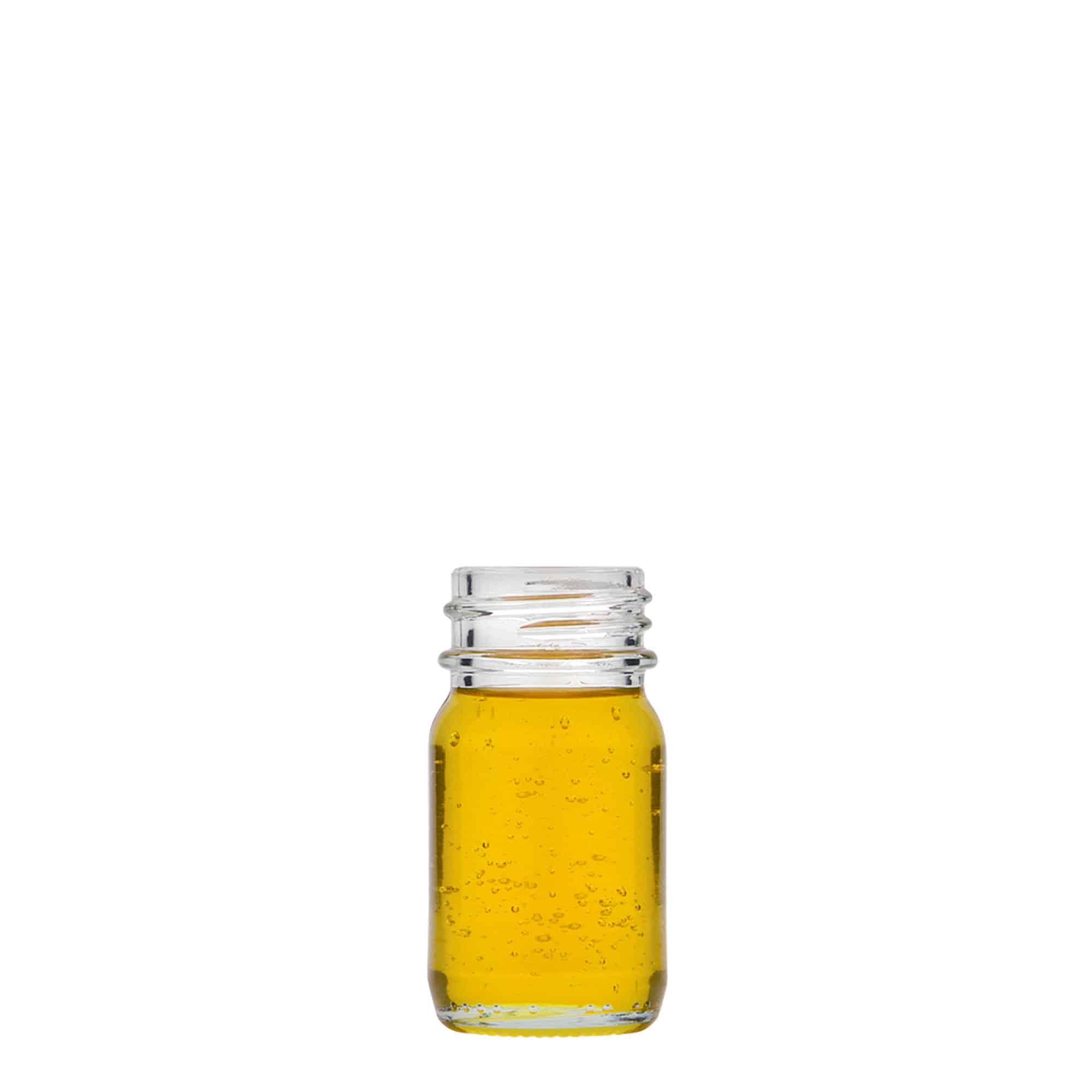 Sklenice s širokým hrdlem 30 ml, uzávěr: DIN 32