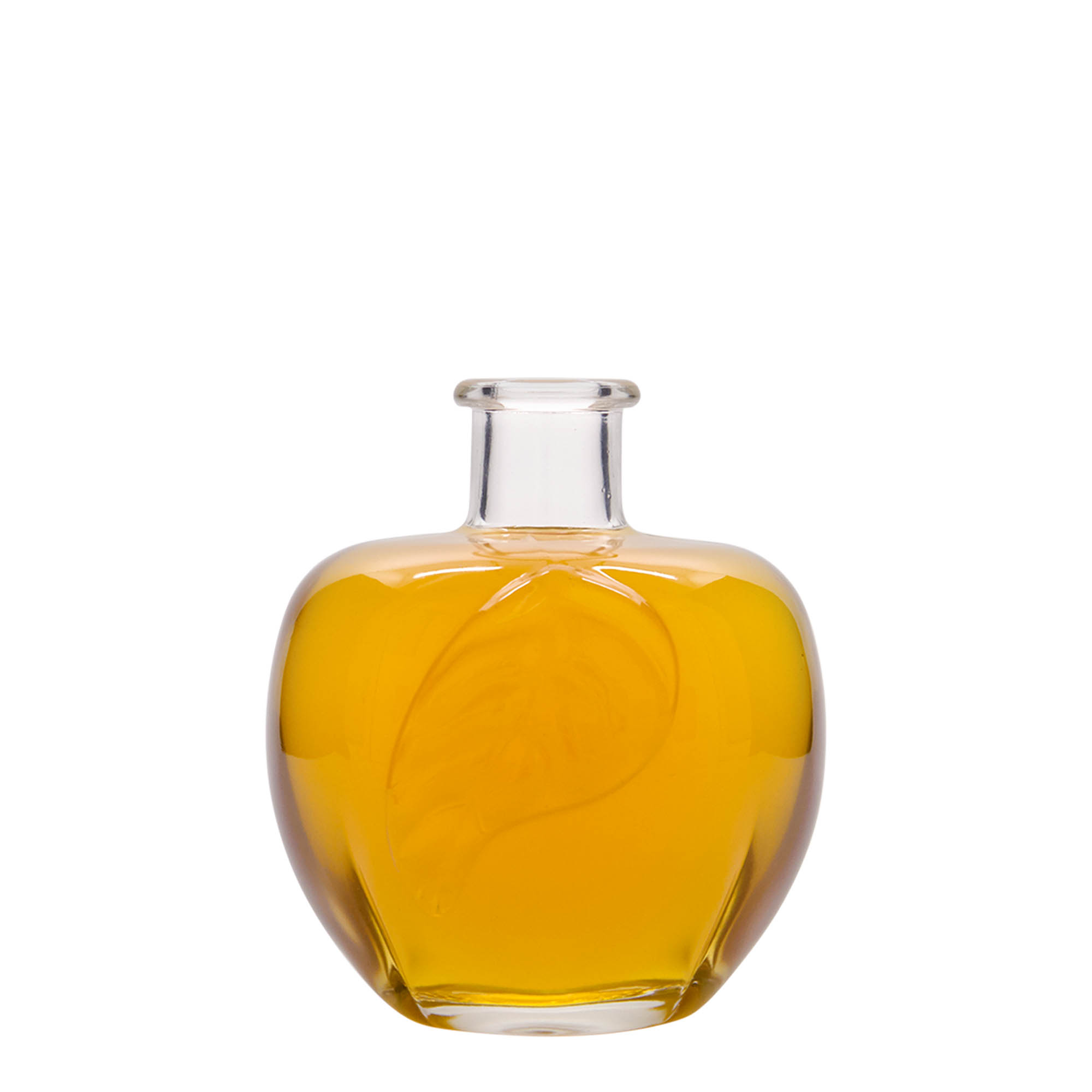 350 ml skleněná láhev 'Jablko', hrdlo: korek 350 ml skleněná láhev 'Jablko', hrdlo: korek