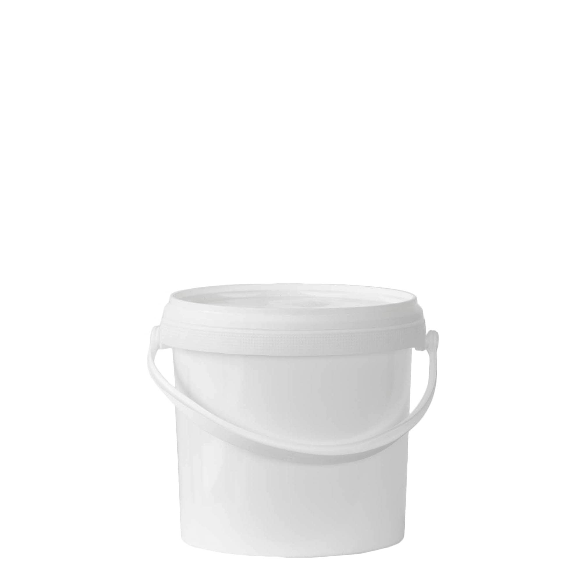 2,5 l kbelík, PP plast, bílý