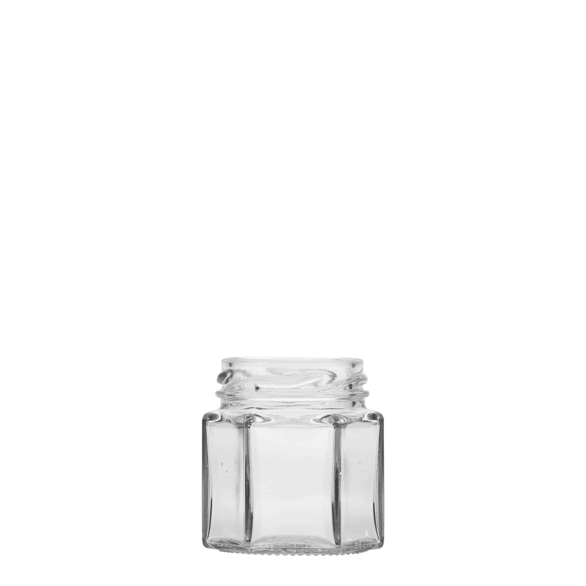 47 ml šestiboká sklenice, hrdlo: Twist-off (TO 43)