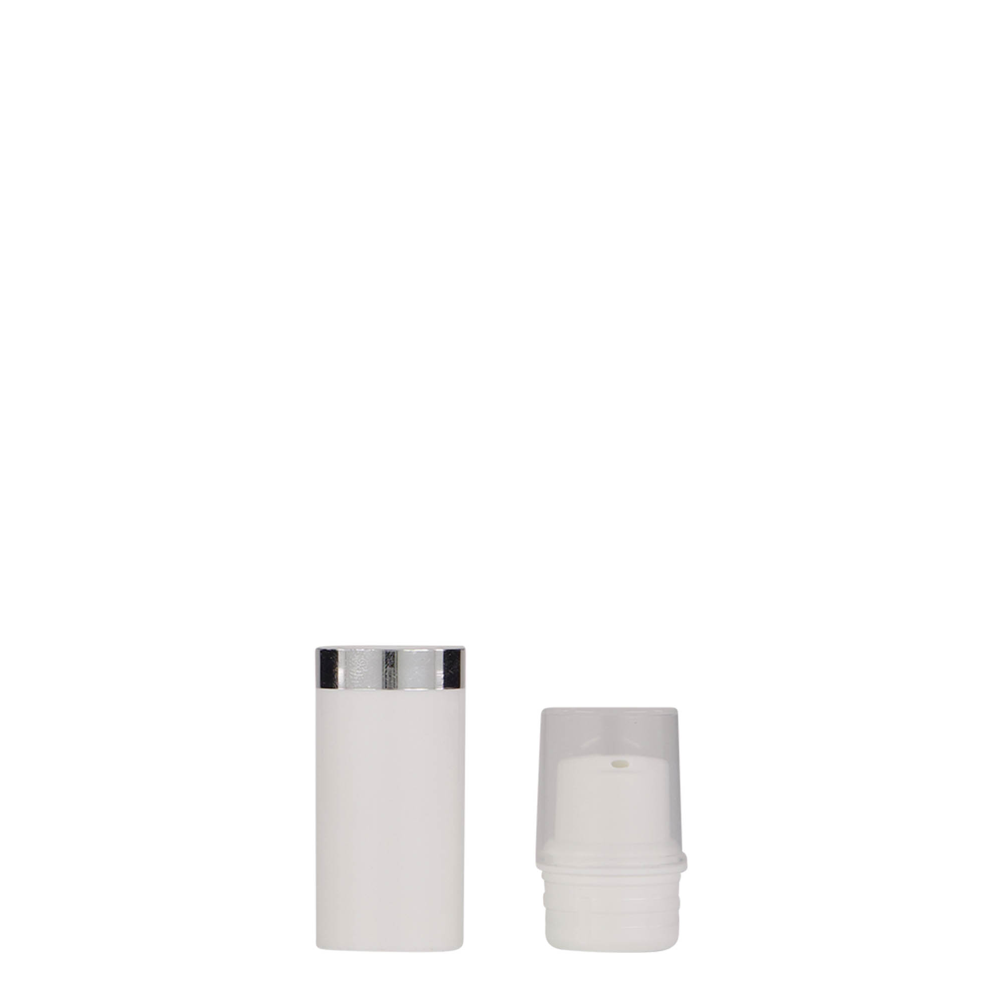 5 ml Airless dávkovač „Nano“, plast PP, bílý