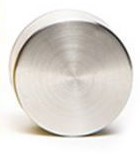 Šroubovací víčko 'Perseus', kov, stříbrné Šroubovací víčko 'Perseus', kov, stříbrné