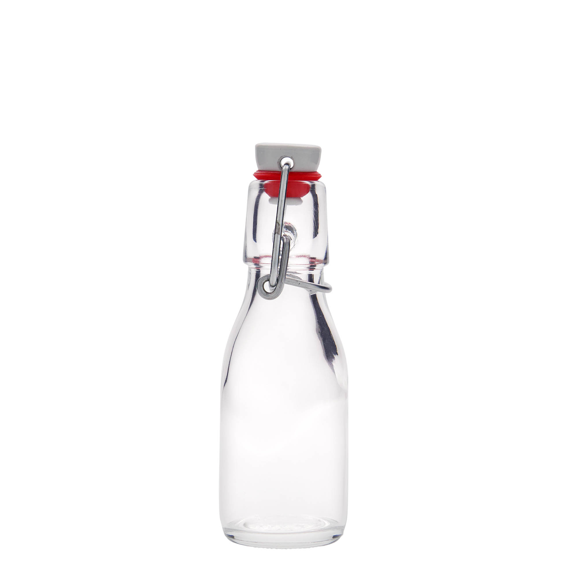 100 ml skleněná láhev 'Paul', hrdlo: západkový uzávěr