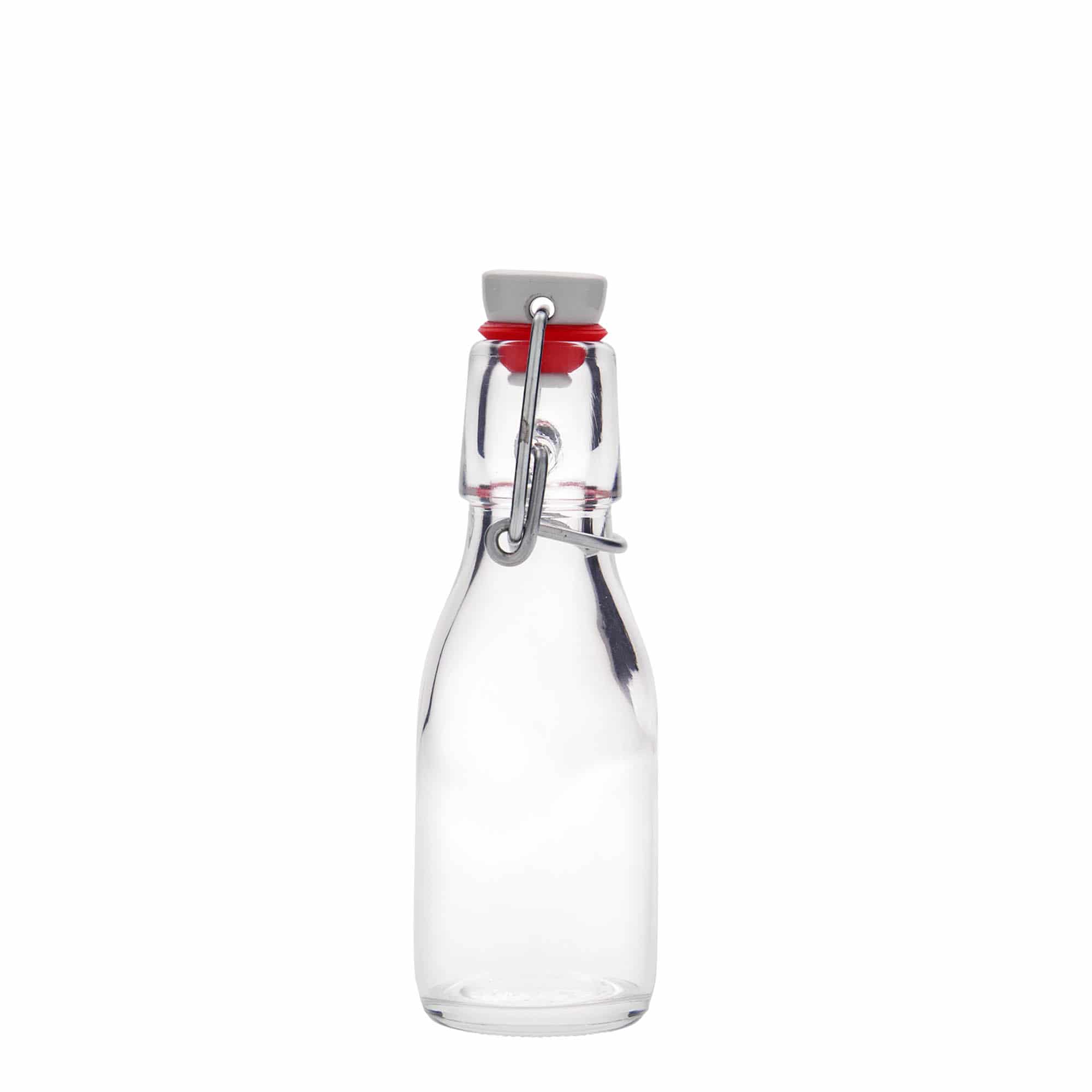 100 ml skleněná láhev 'Paul', hrdlo: západkový uzávěr