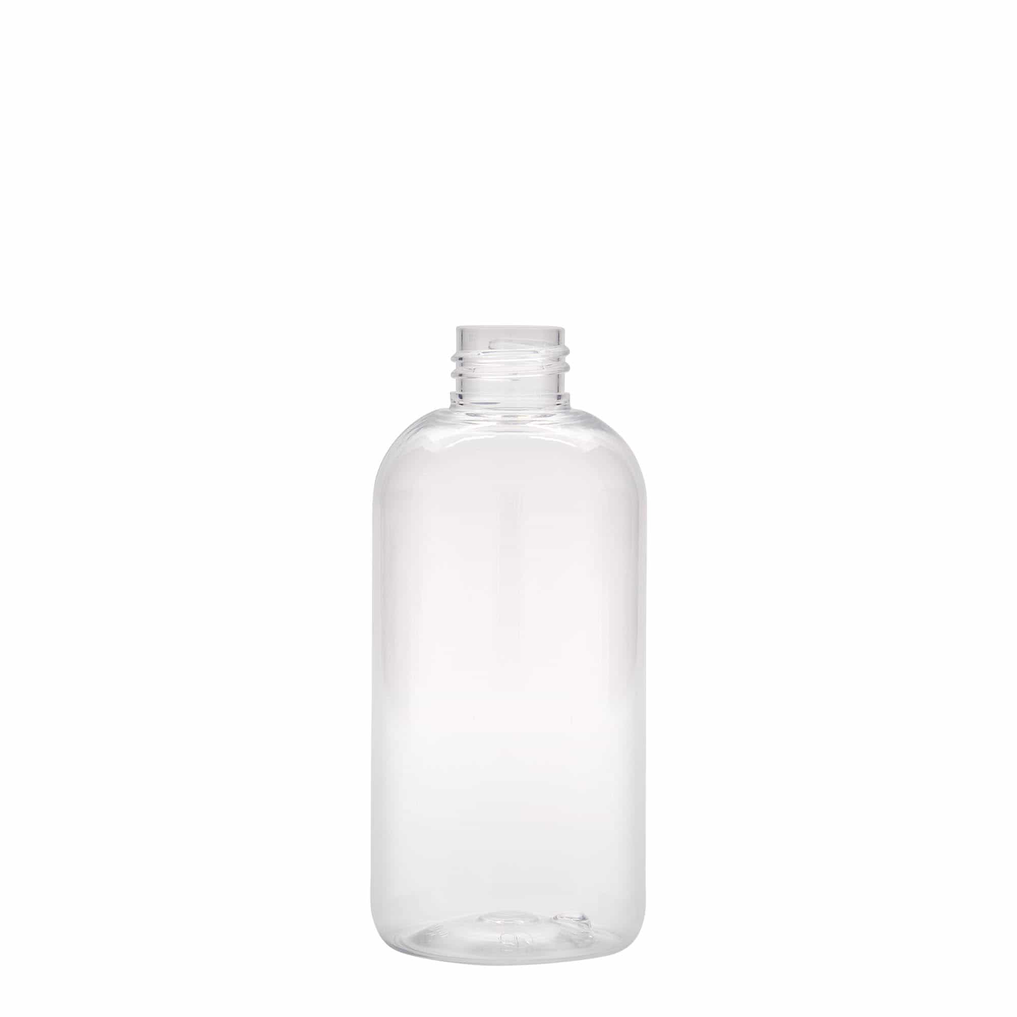 PET lahev 200 ml 'Boston', plast, ústí: GPI 24/410