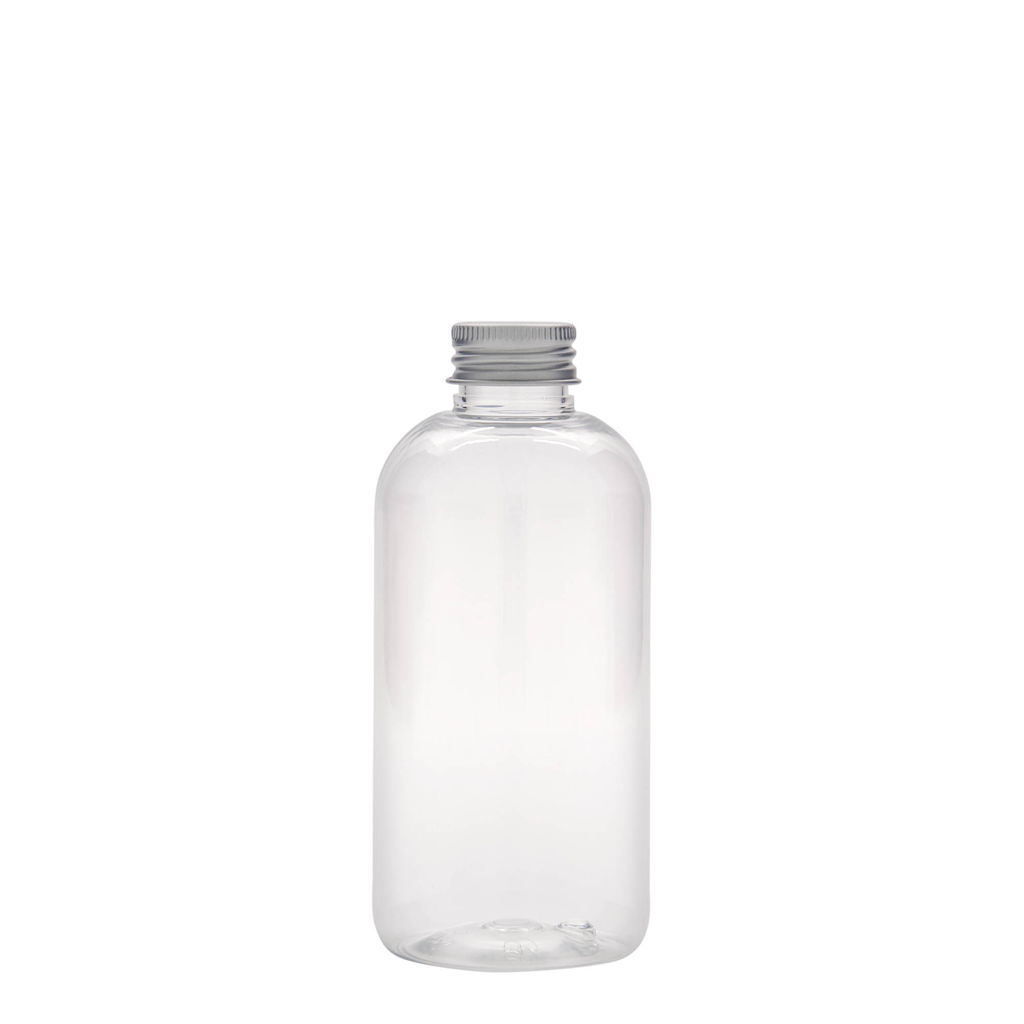 200 ml PET láhev 'Boston', plast, hrdlo: 24/410 200 ml PET láhev 'Boston', plast, hrdlo: 24/410