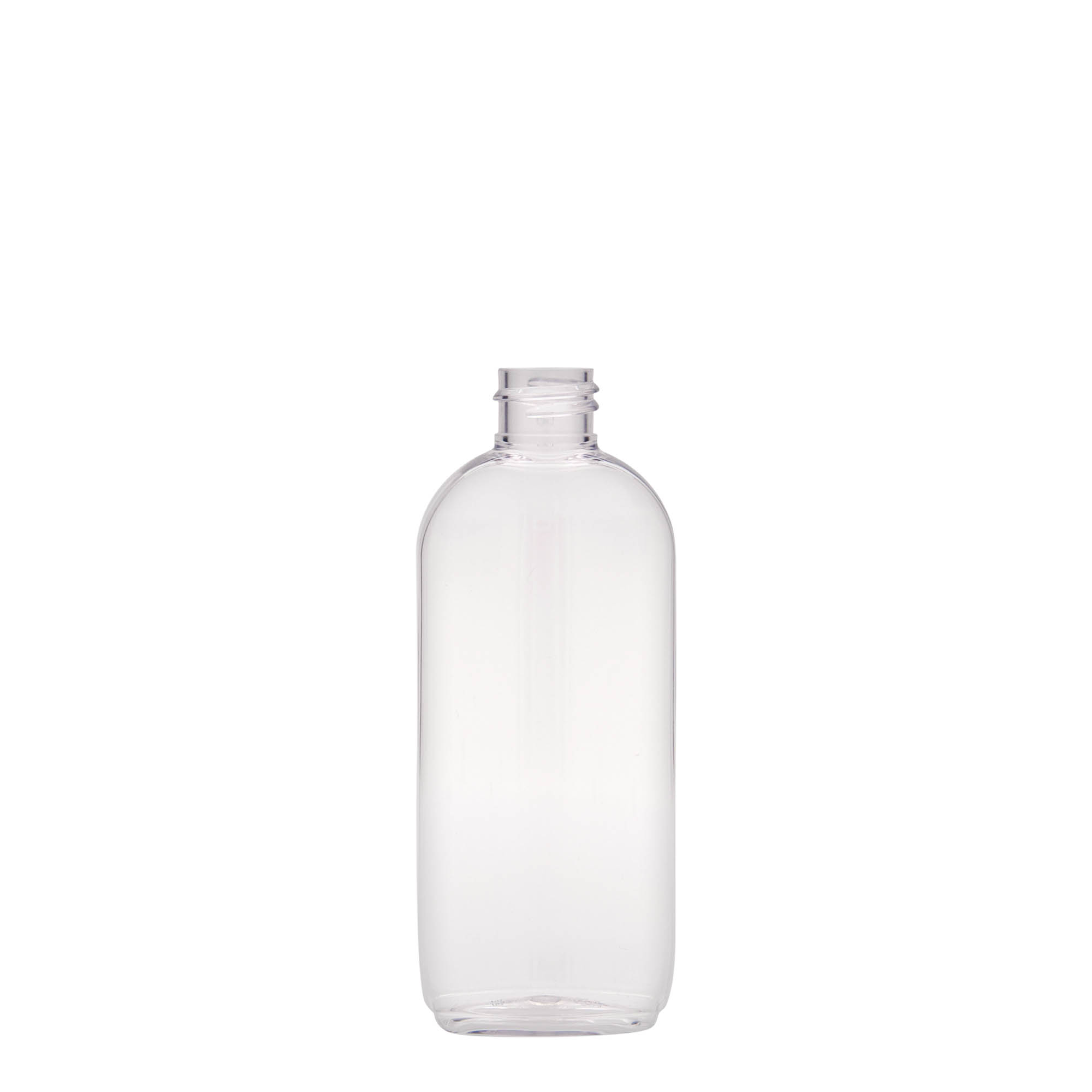 100 ml PET lahev „Iris“, oválná, plast, hrdlo: 20/410