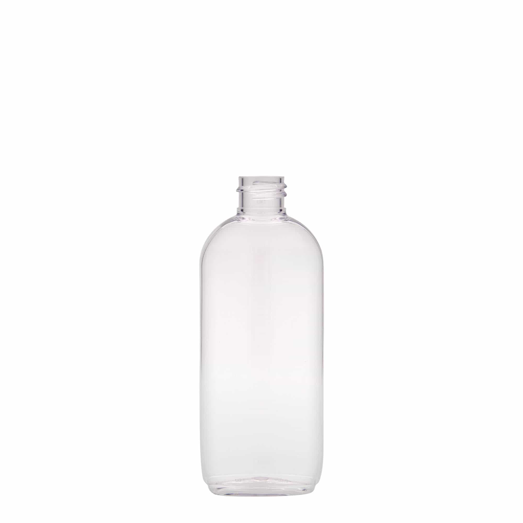 100 ml PET lahev „Iris“, oválná, plast, hrdlo: 20/410