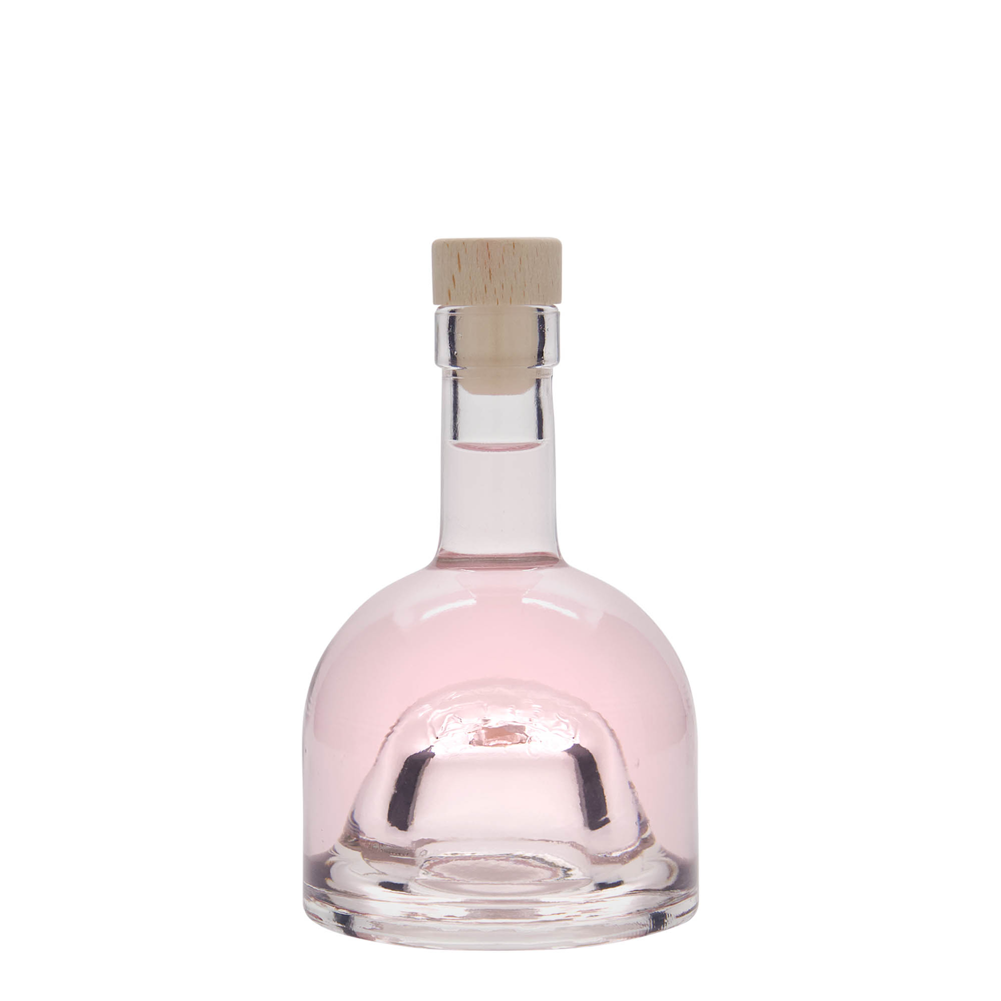 200 ml skleněná láhev „Kato“, hrdlo: korek