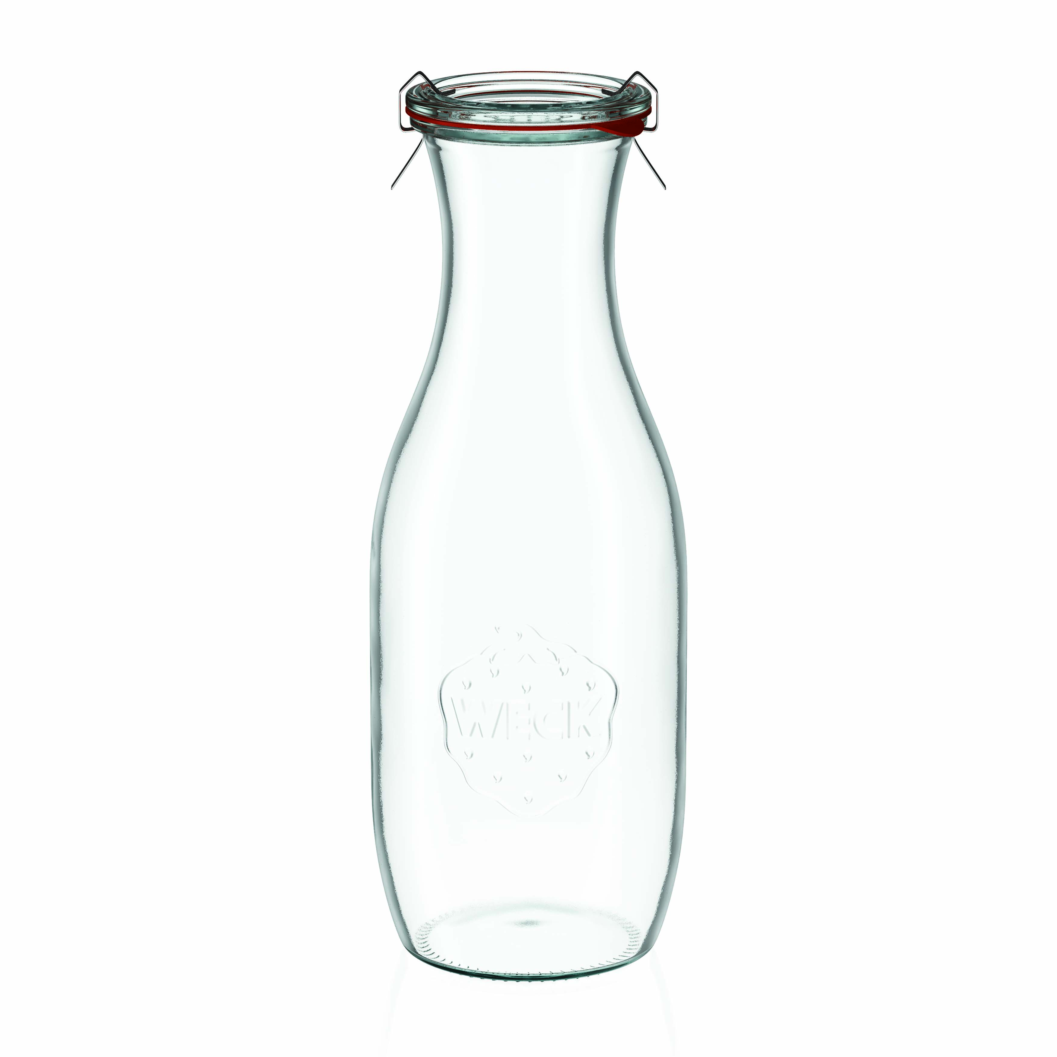 1.000 ml WECK-lahvička na šťávu #, hrdlo: kulatý okraj