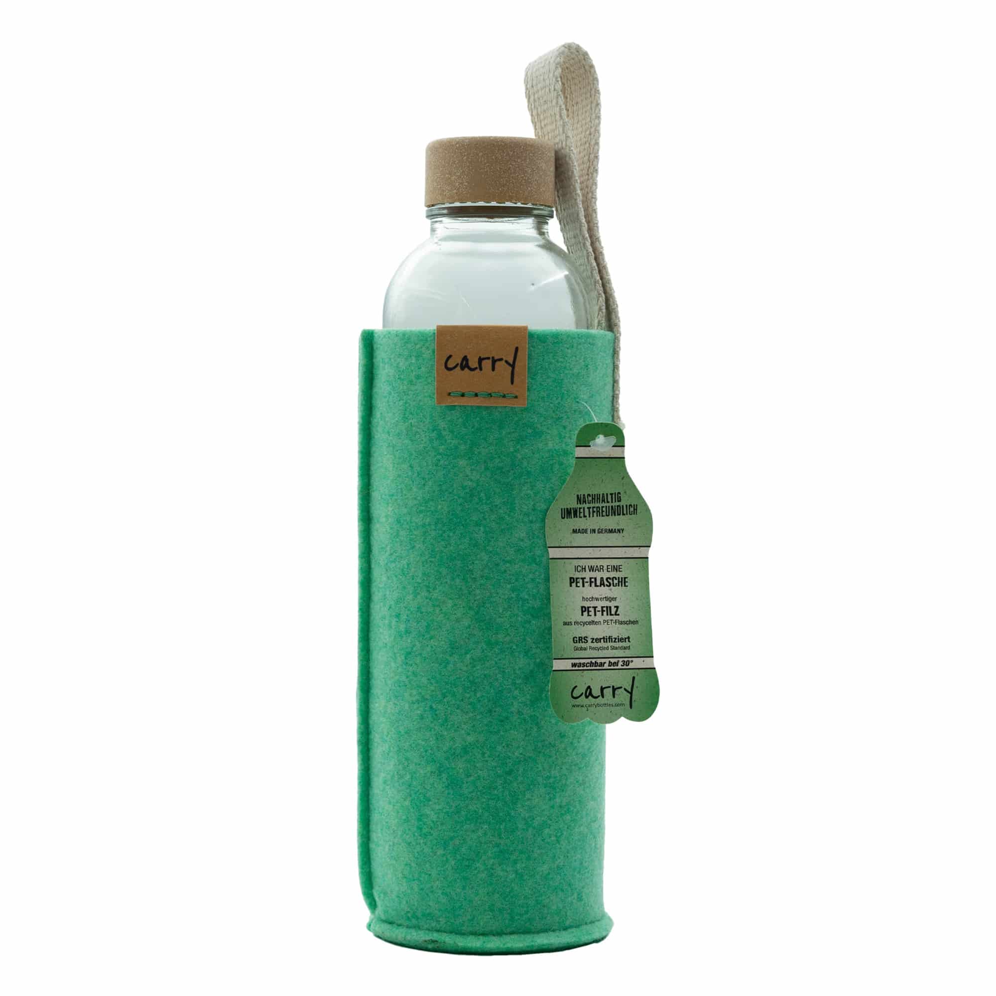 CARRY Sleeve, textil, mátově zelený