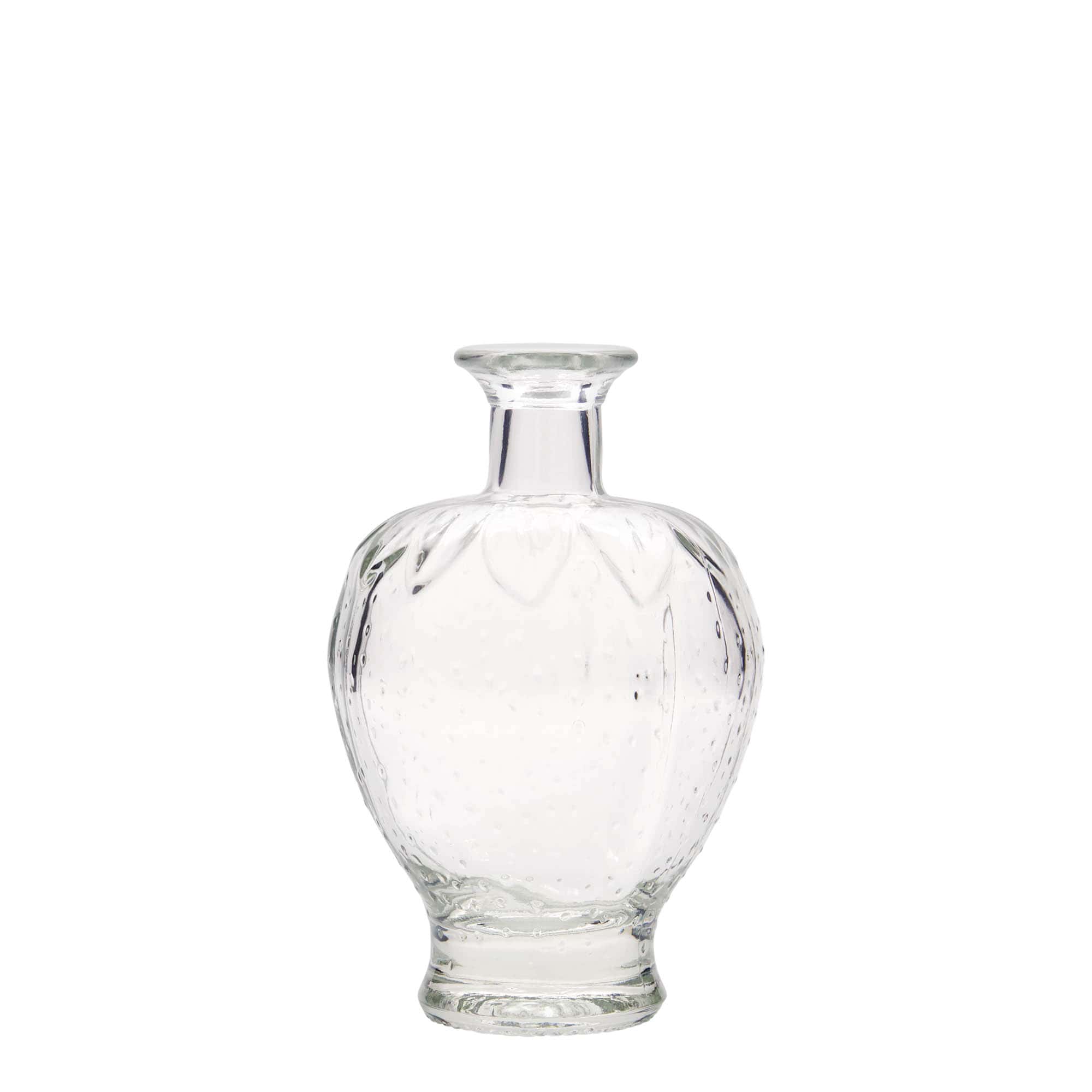 200 ml skleněná láhev „Jahoda“, hrdlo: korek
