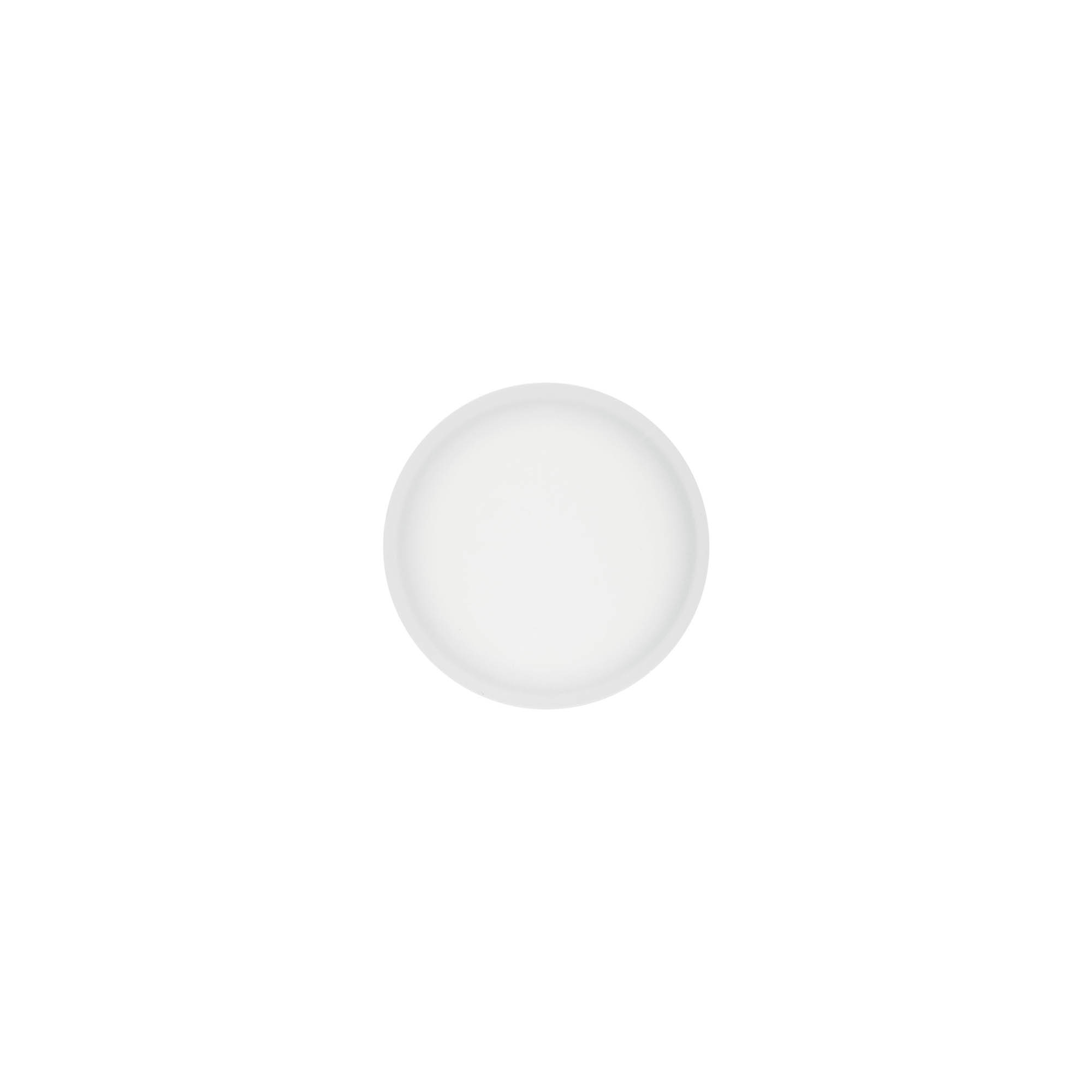 Uzávěr na šroubování 'Clear/Platin Edition', PP plast, bílý, pro hrdlo: 45/2P