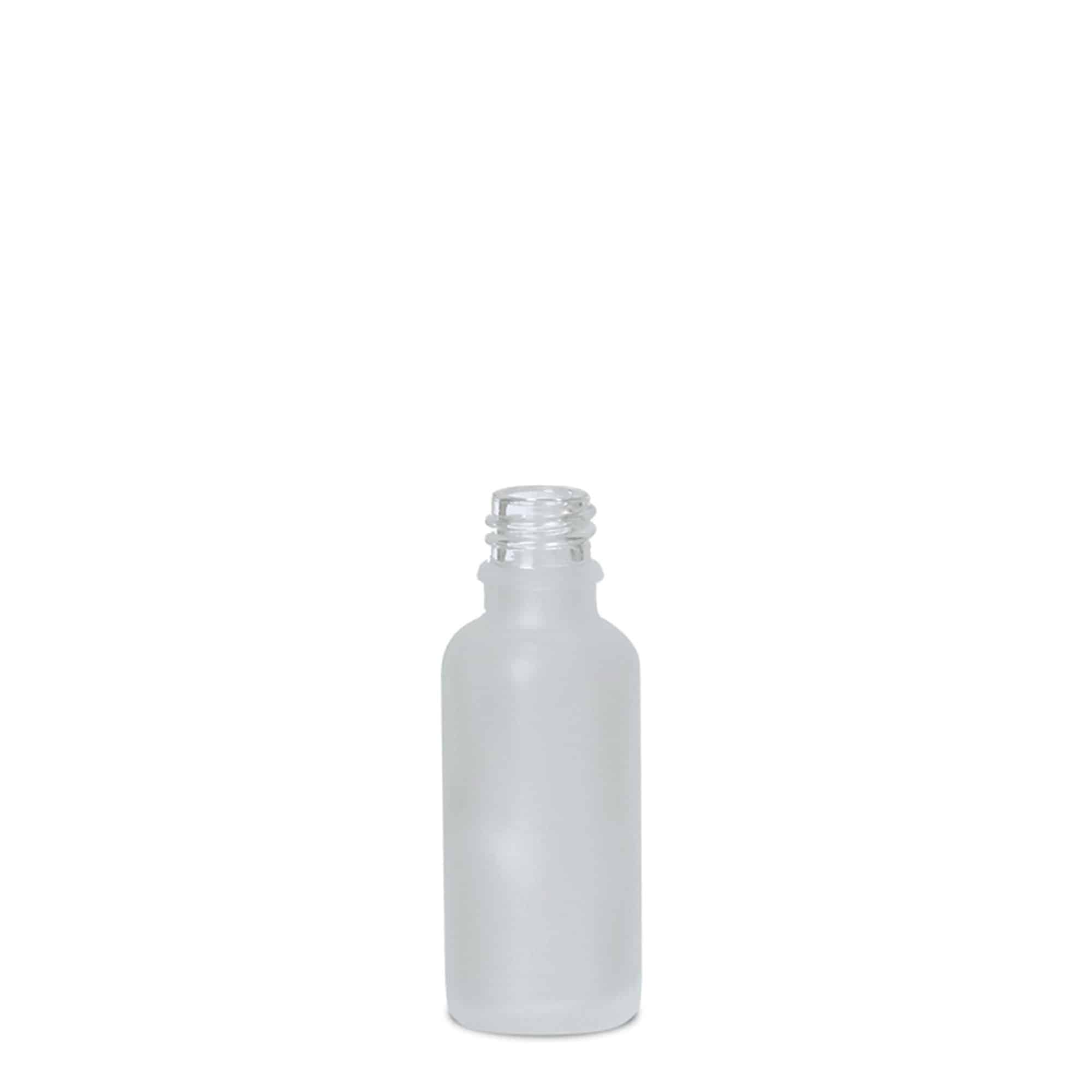 30 ml lékovka, sklo, hnědé matné, hrdlo: DIN 18