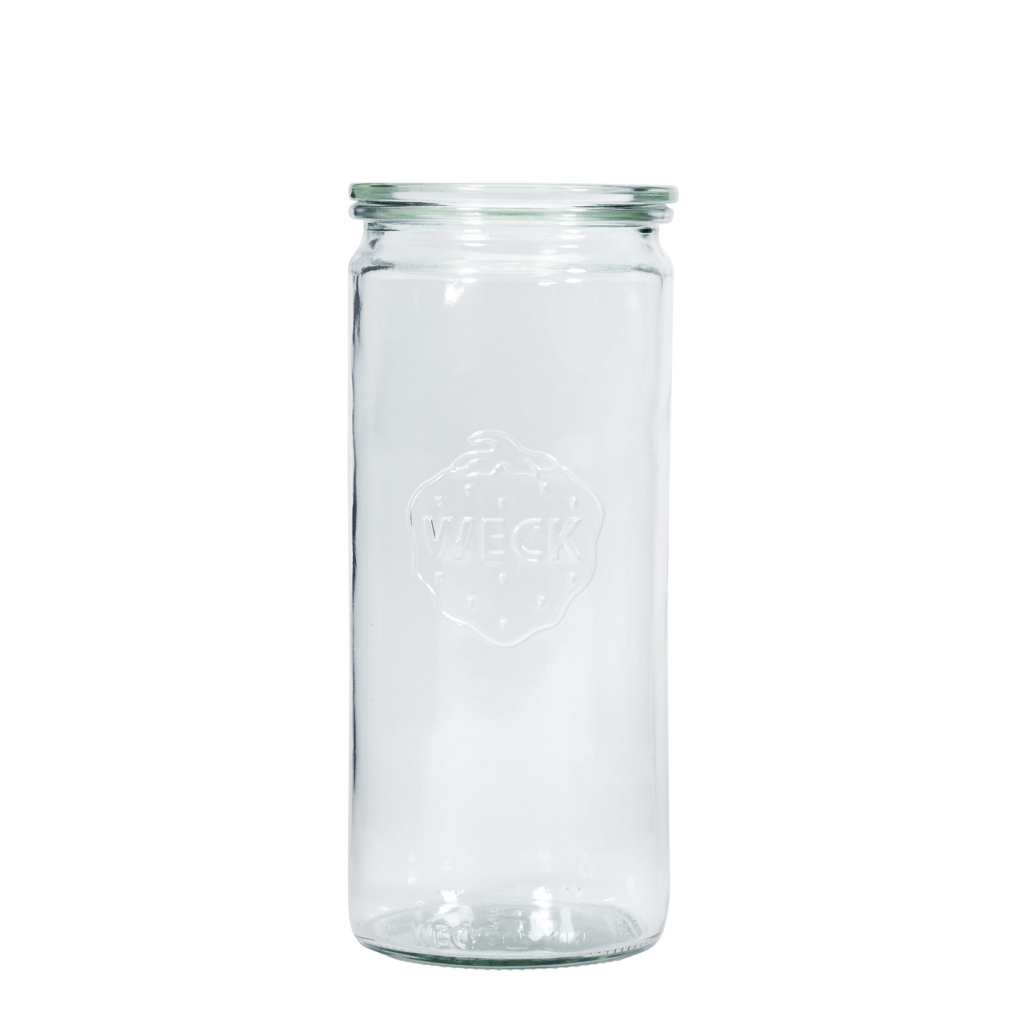 Sklenice WECK válcový tvar 1040 ml, uzávěr: kulatý okraj
