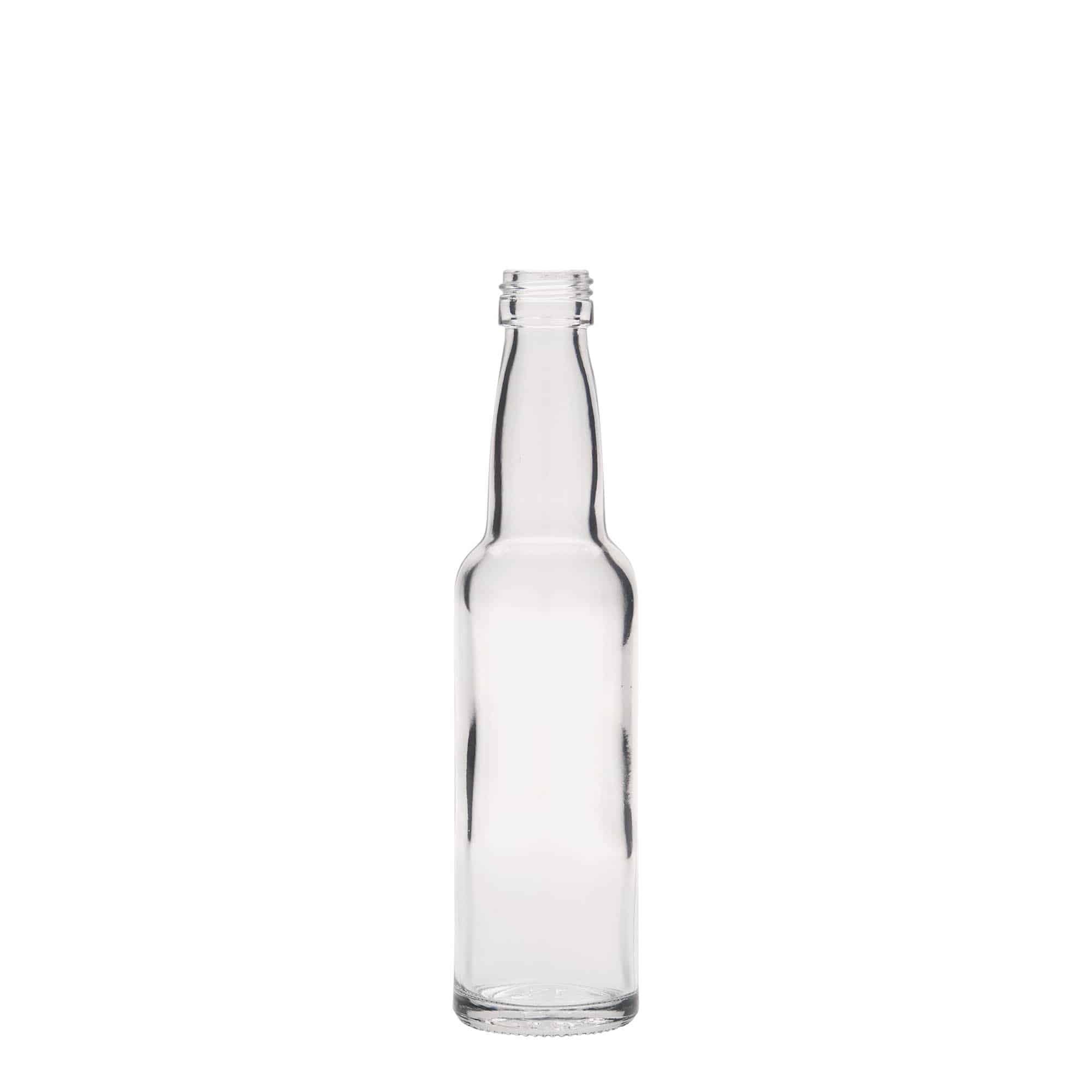 100 ml skleněná lahvička „Proba“ II, hrdlo: PP 22
