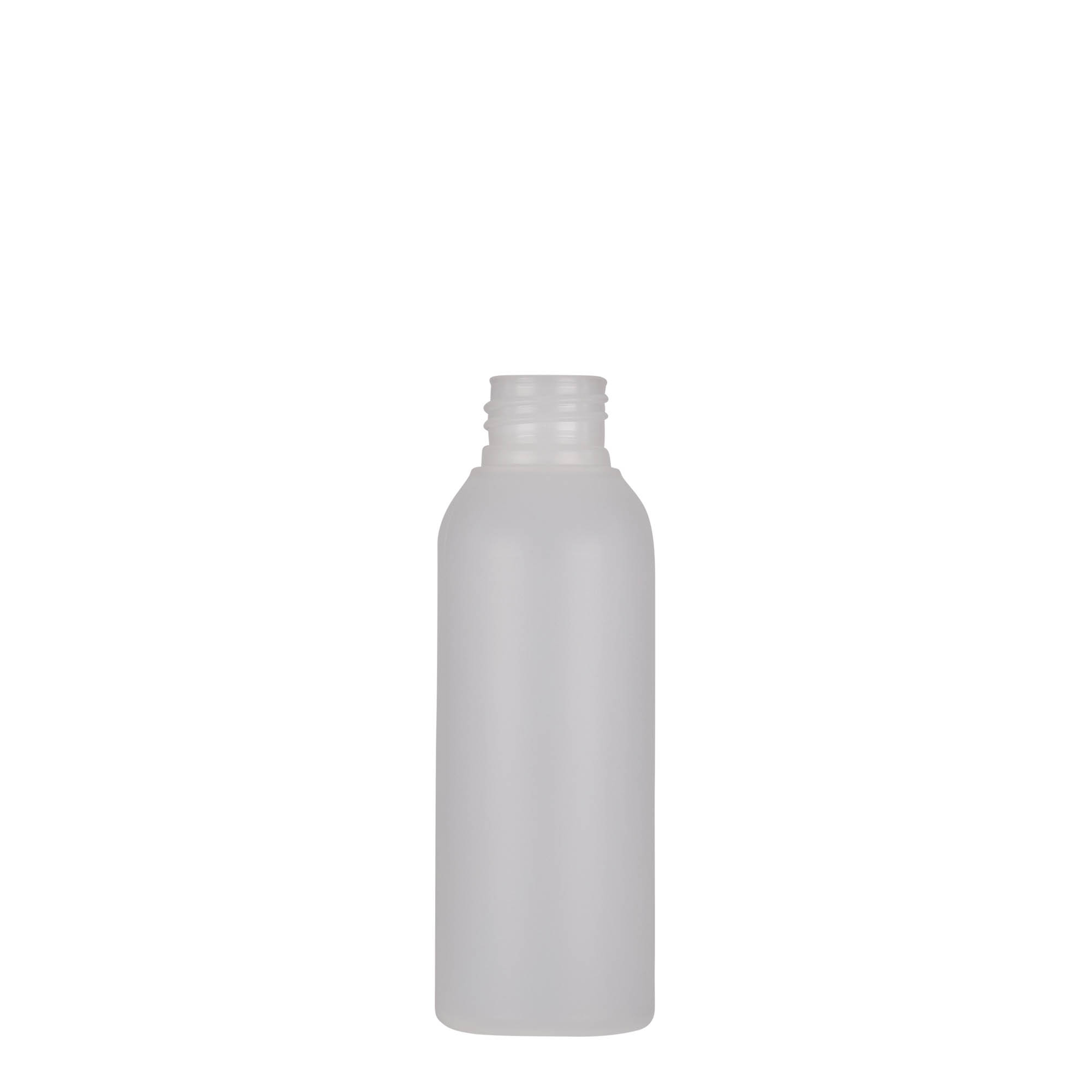100 ml plastová láhev 'Tuffy', HDPE, přírodní, hrdlo: 24/410 100 ml plastová láhev 'Tuffy', HDPE, přírodní, hrdlo: 24/410