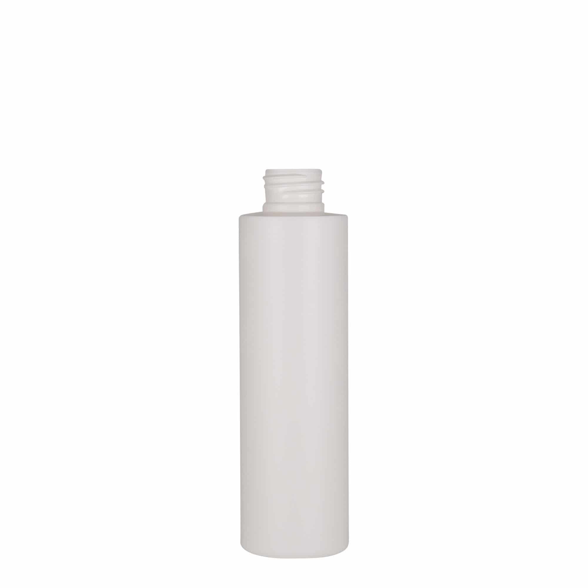 Plastová lahev 150 ml 'Pípa', HDPE, bílá, ústí: GPI 24/410