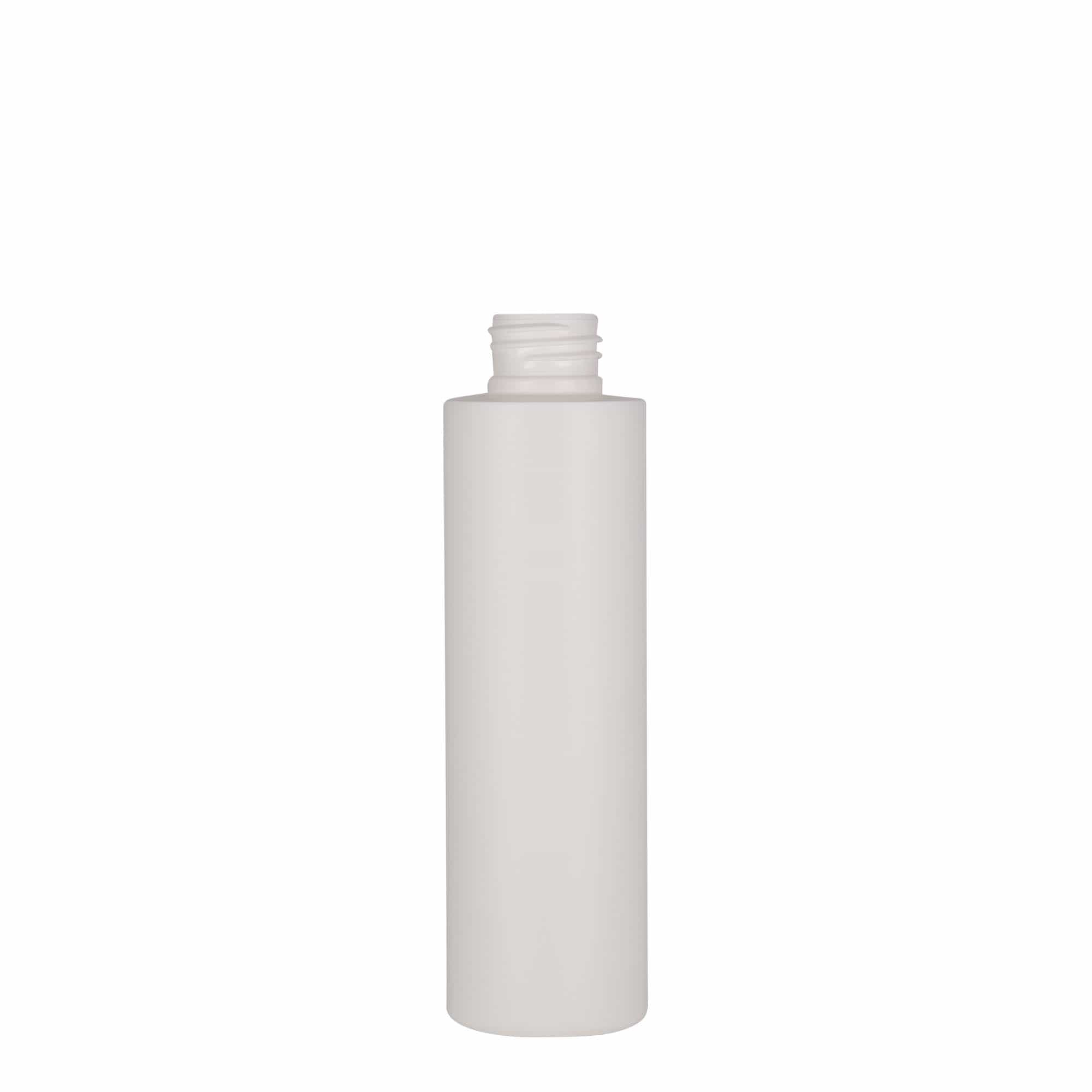 150 ml plastová láhev „Pipe“, HDPE, bílá, hrdlo: 24/410