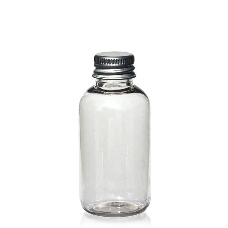 PET lahev 50 ml 'Boston', plast, ústí: GPI 20/410