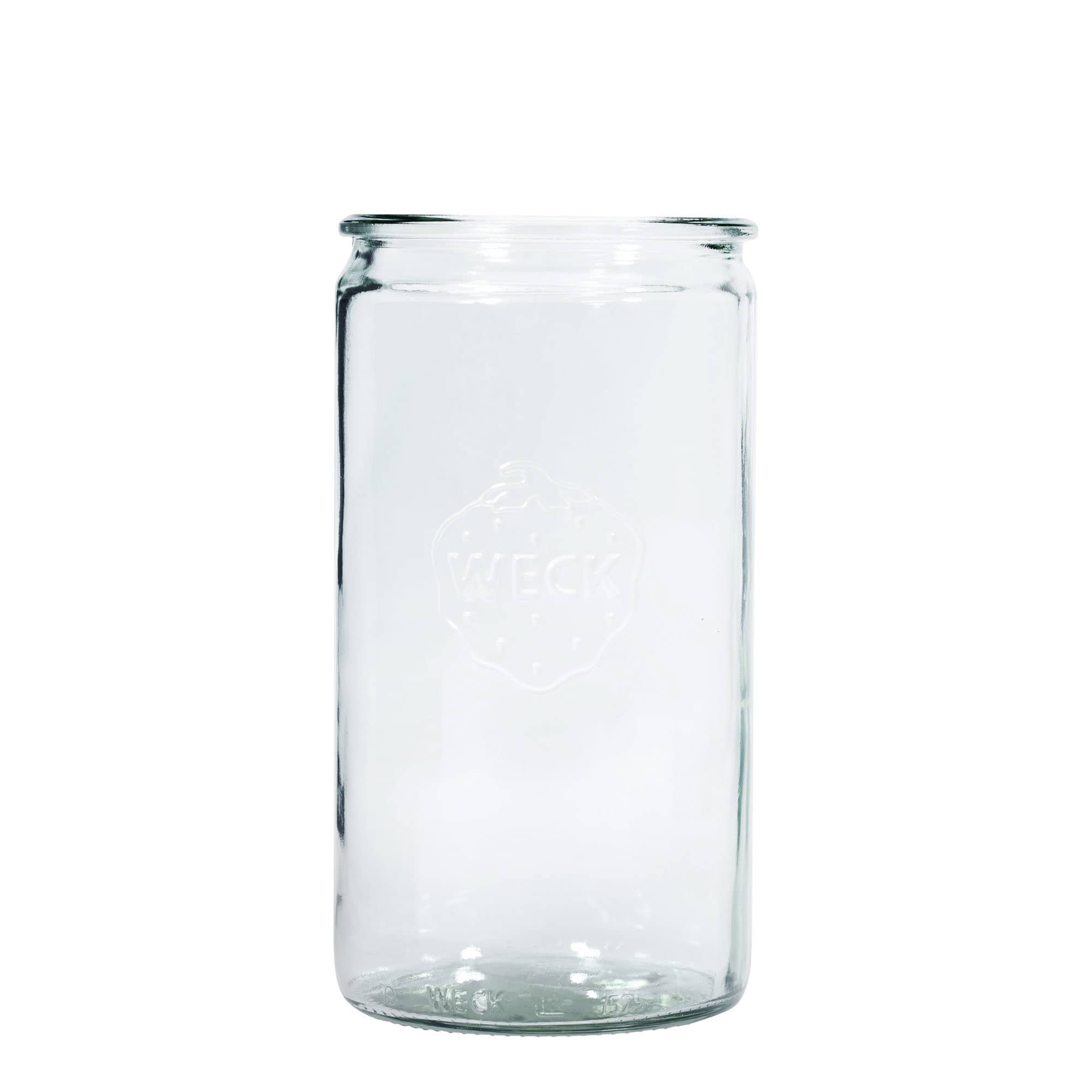 Sklenice WECK válcový tvar 1575 ml, uzávěr: kulatý okraj
