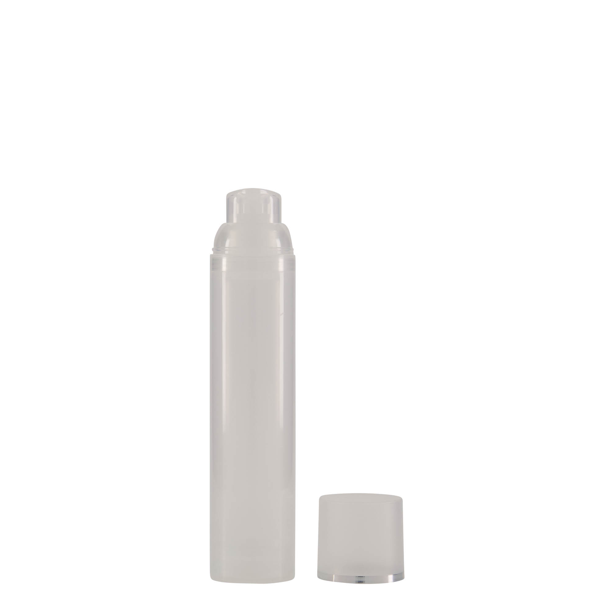 100 ml Airless dávkovač „Mezzo“, plast PP, přírodní
