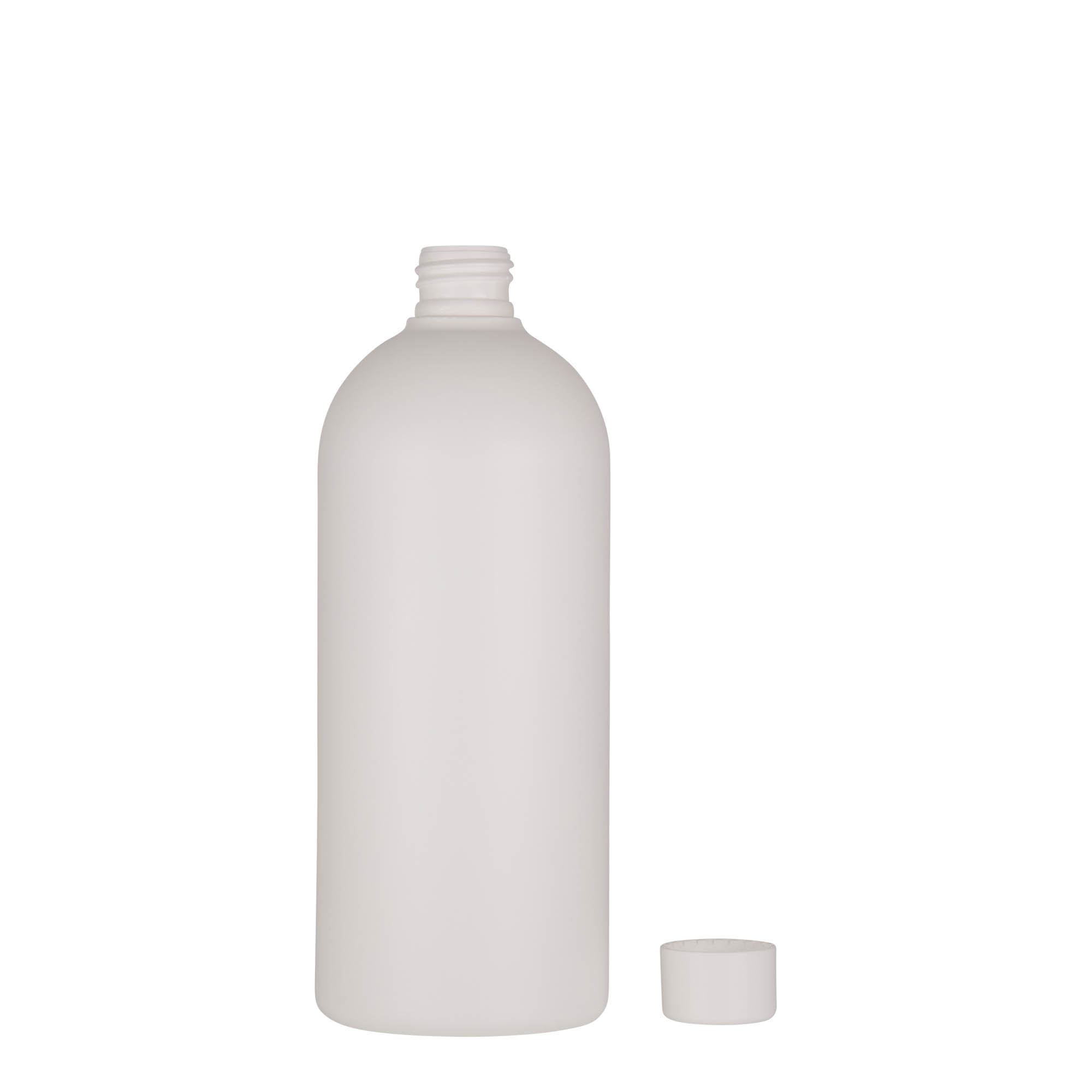 500 ml plastová láhev 'Tuffy', HDPE, bílá, hrdlo: 24/410 500 ml plastová láhev 'Tuffy', HDPE, bílá, hrdlo: 24/410
