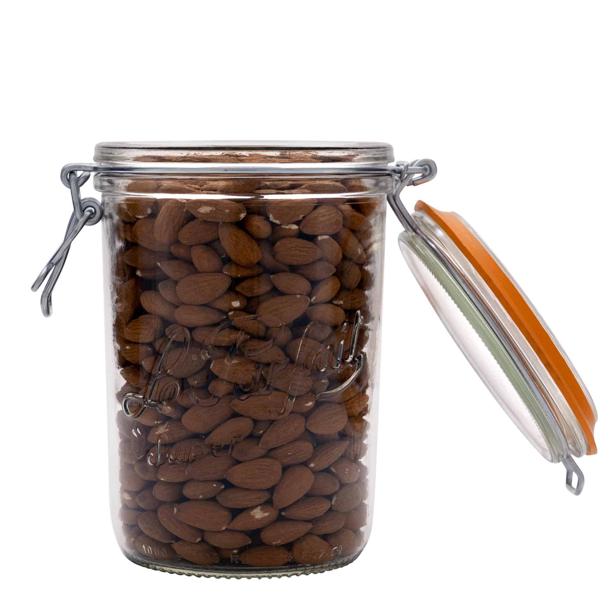 Sklenice s drátěným uzávěrem 1000 ml 'Le Parfait Super Terrine', uzávěr: drátěný uzávěr
