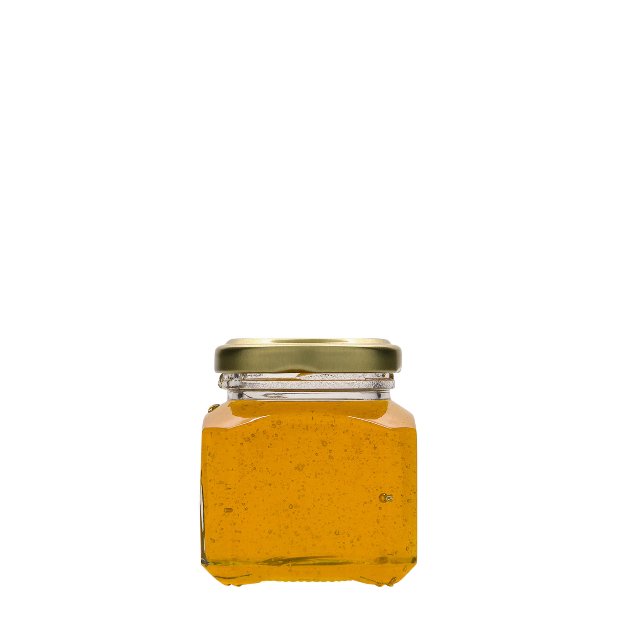 106 ml čtvercová sklenice 'Milán', hrdlo: Twist-Off (TO 48)