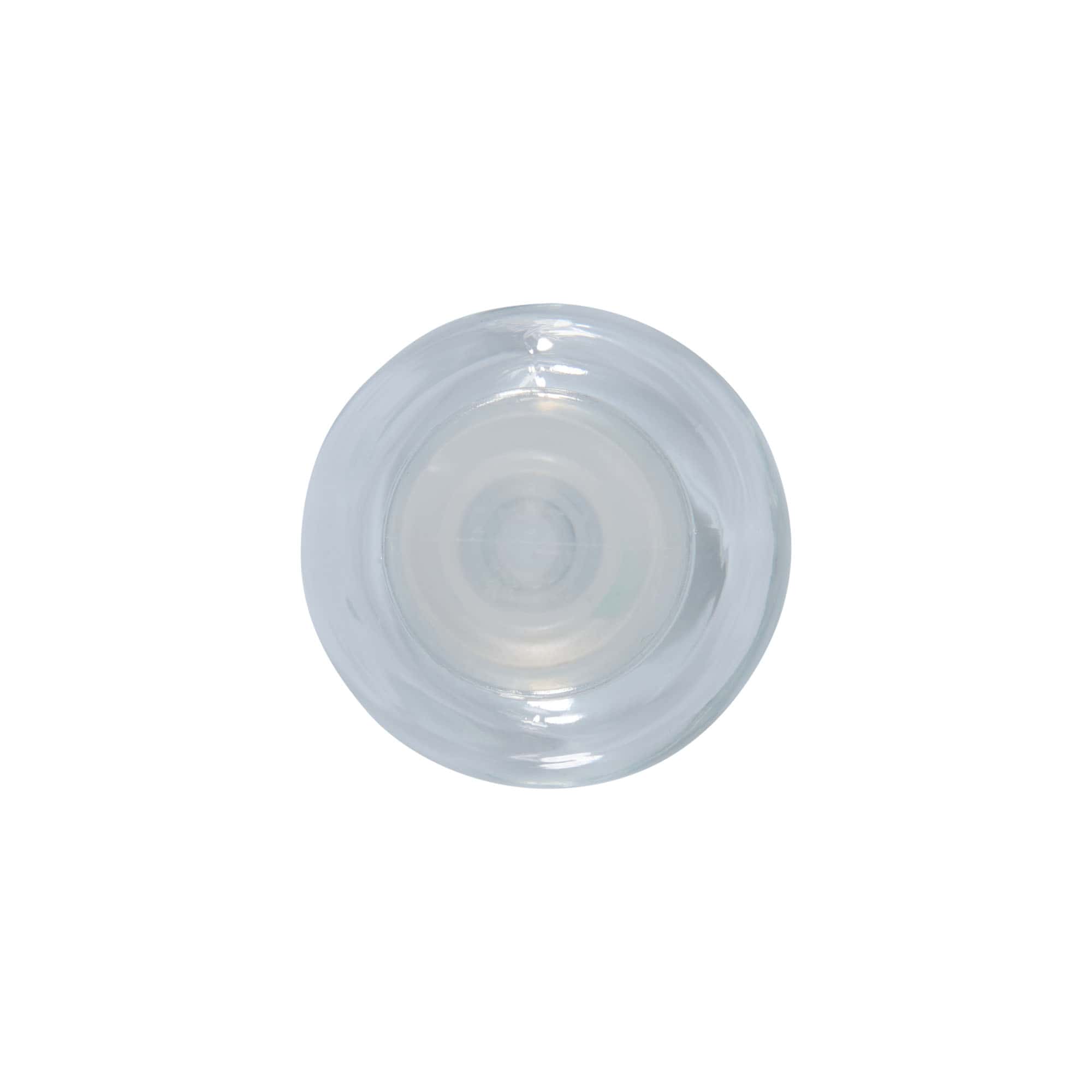 Zátka s úchopem 19 mm, sklo, pro hrdlo: korek Zátka s úchopem 19 mm, sklo, pro hrdlo: korek
