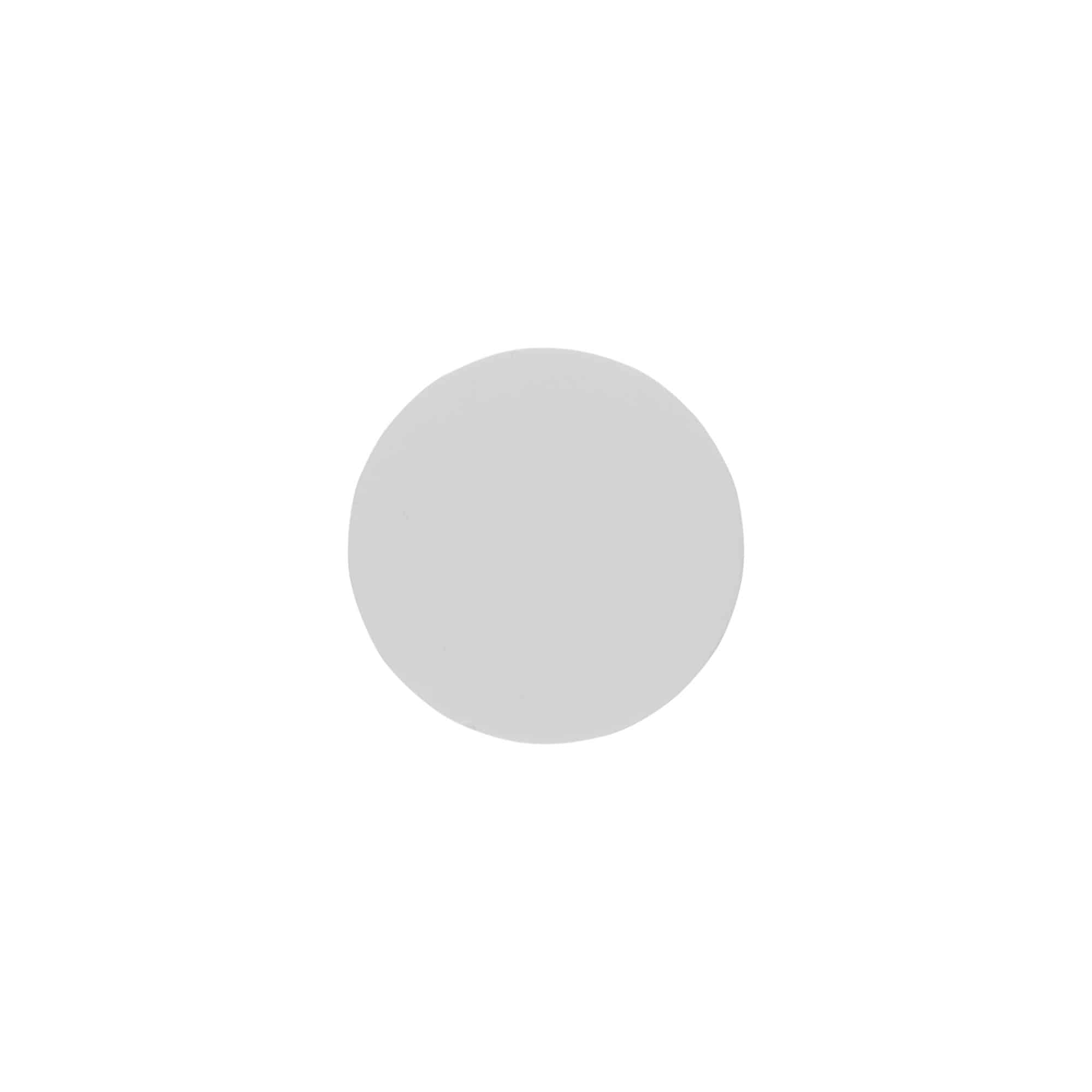 Krycí deska pro 100 ml 'Bianca', plast PP, bílá