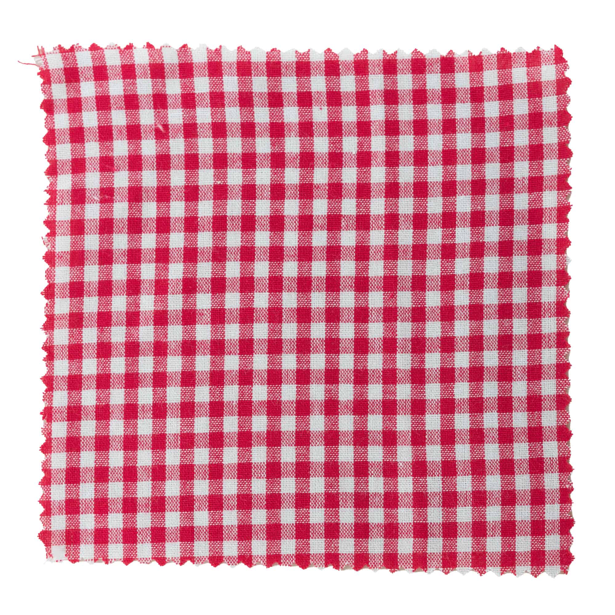 Látkový ubrousek kostkovaný 15x15, čtvercový, textilní, červený, hrdlo: TO58-TO82