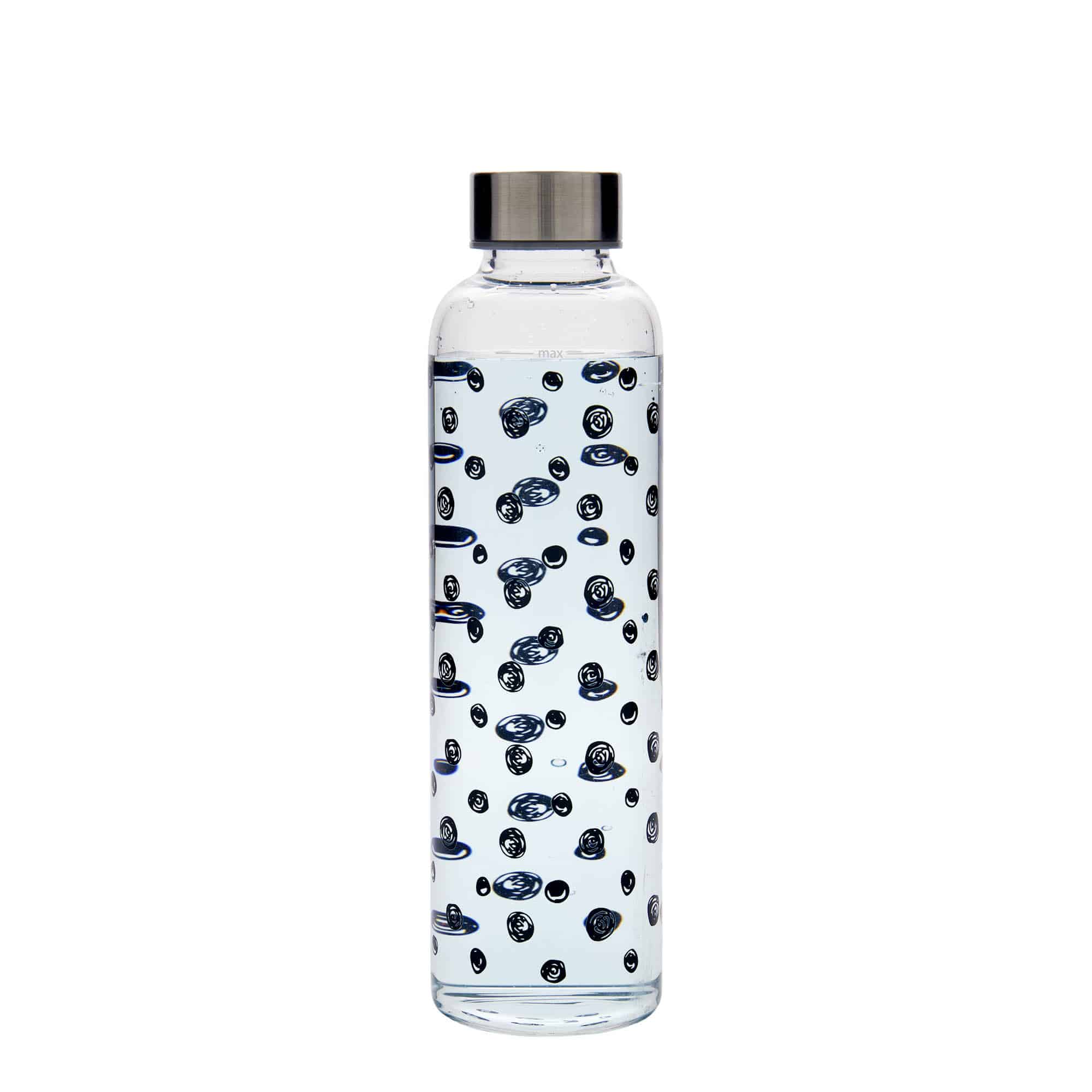 500 ml lahev na pití 'Perseus - Černé tečky', otvor: šroubovací uzávěr