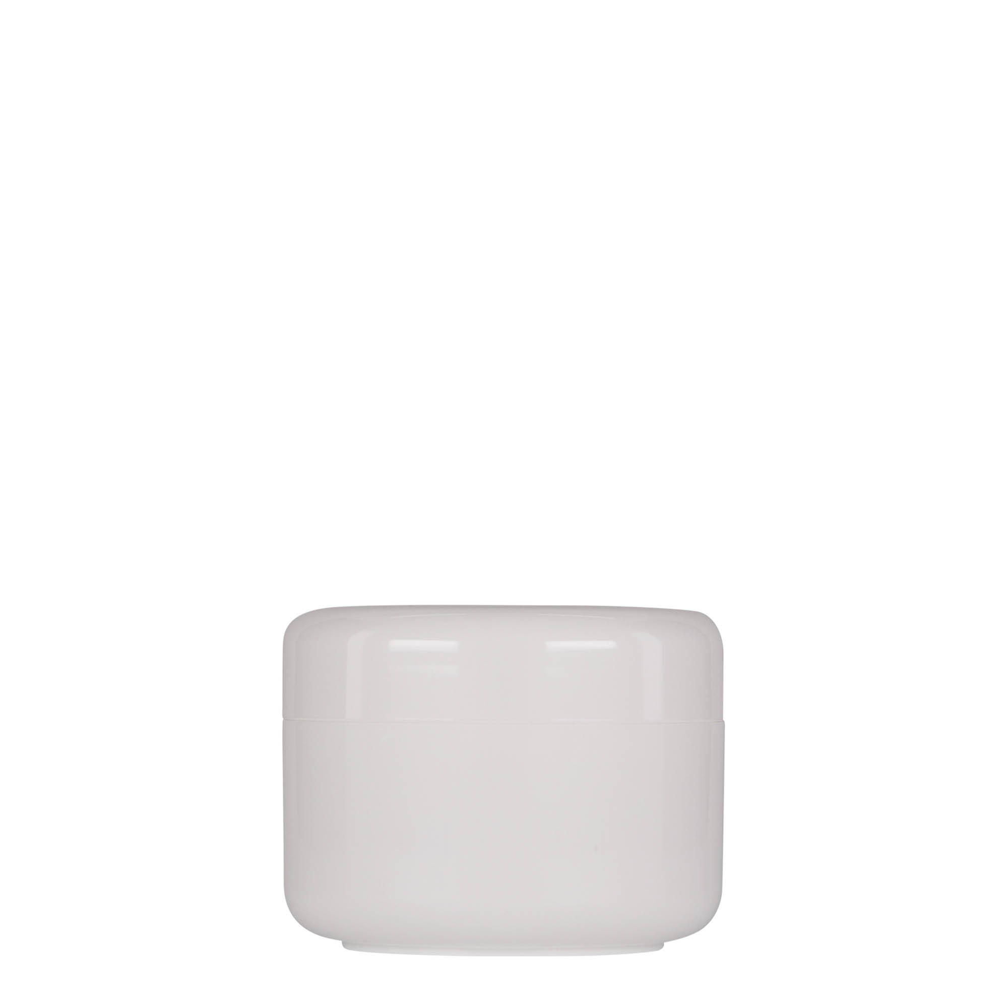 100 ml plastová dóza 'Bianca', PP, bílá, hrdlo: šroubovací uzávěr 100 ml plastová dóza 'Bianca', PP, bílá, hrdlo: šroubovací uzávěr