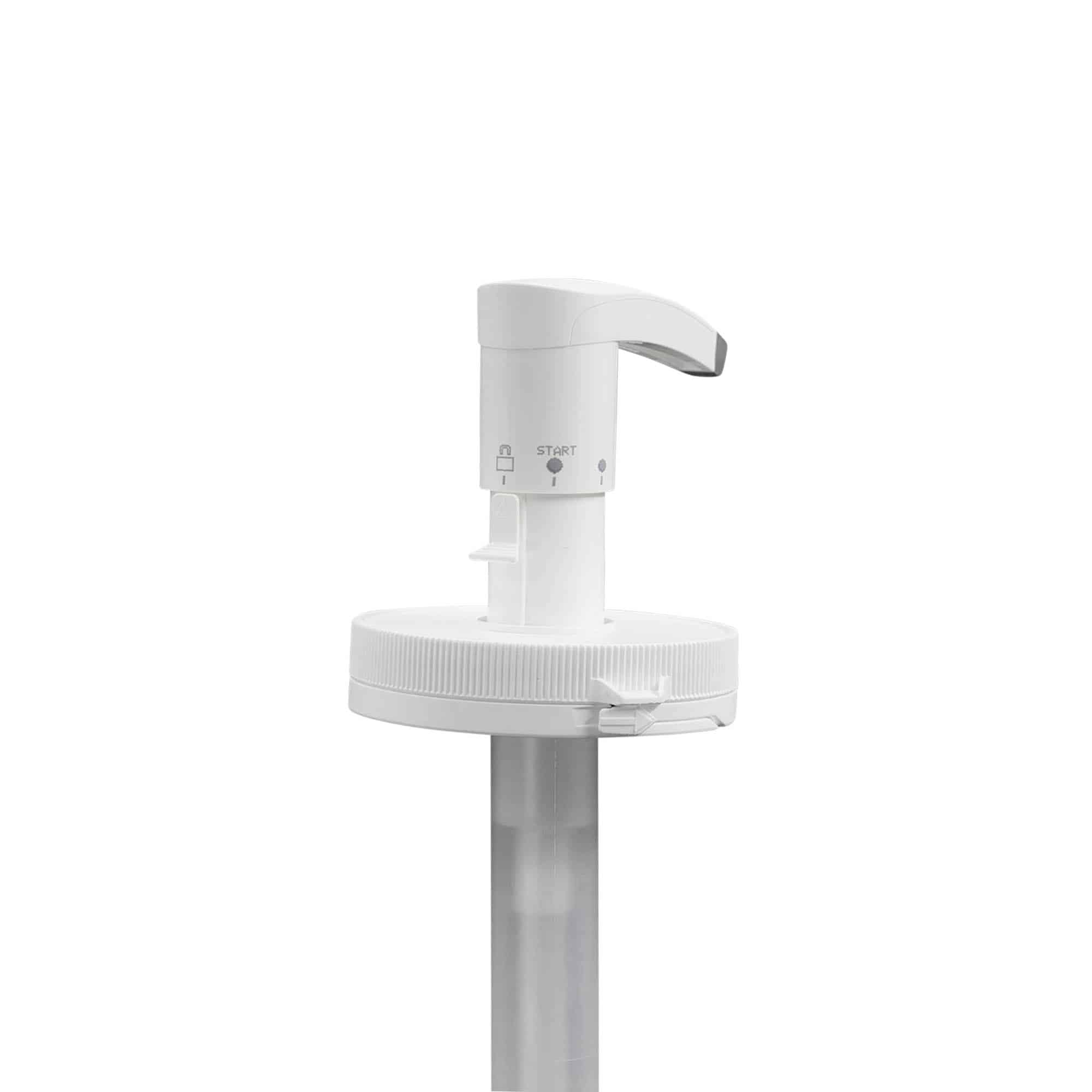 Dávkovací pumpa pro 655 ml 'Securibox', PE-plast, bílá, pro hrdlo: šroubovací uzávěr Dávkovací pumpa pro 655 ml 'Securibox', PE-plast, bílá, pro hrdlo: šroubovací uzávěr