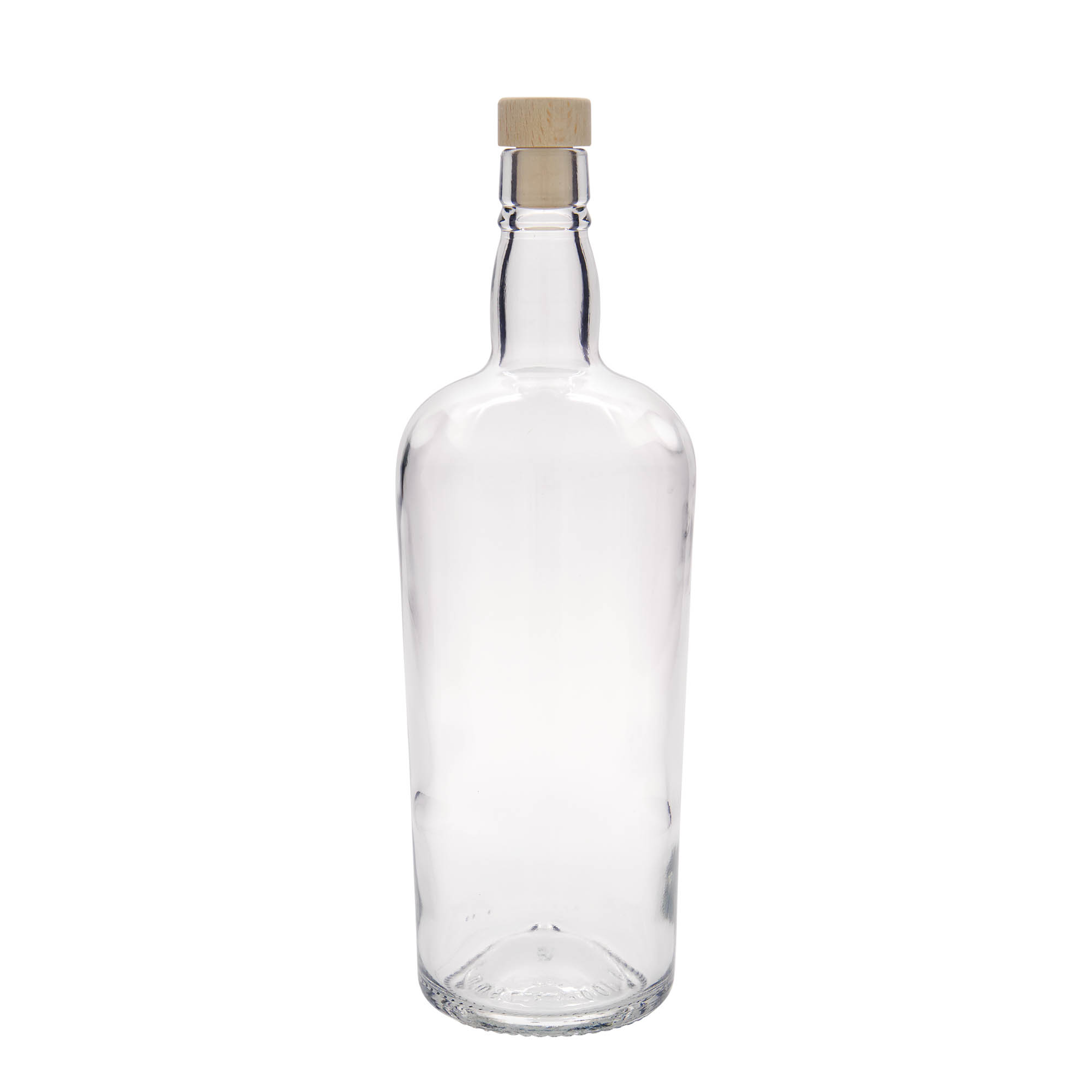 1000 ml skleněná láhev 'Edinburgh', hrdlo: korek