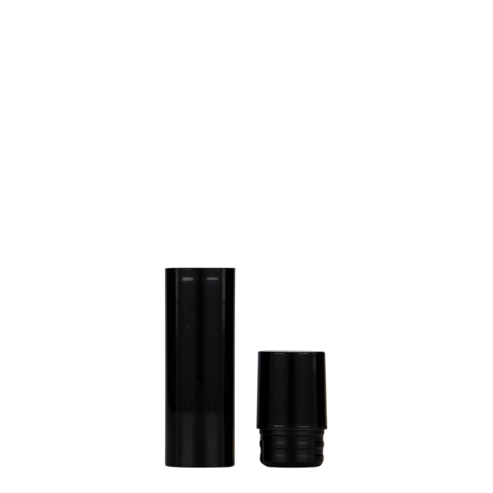 10 ml bezvzdušný dávkovač 'Nano', PP plast, černý