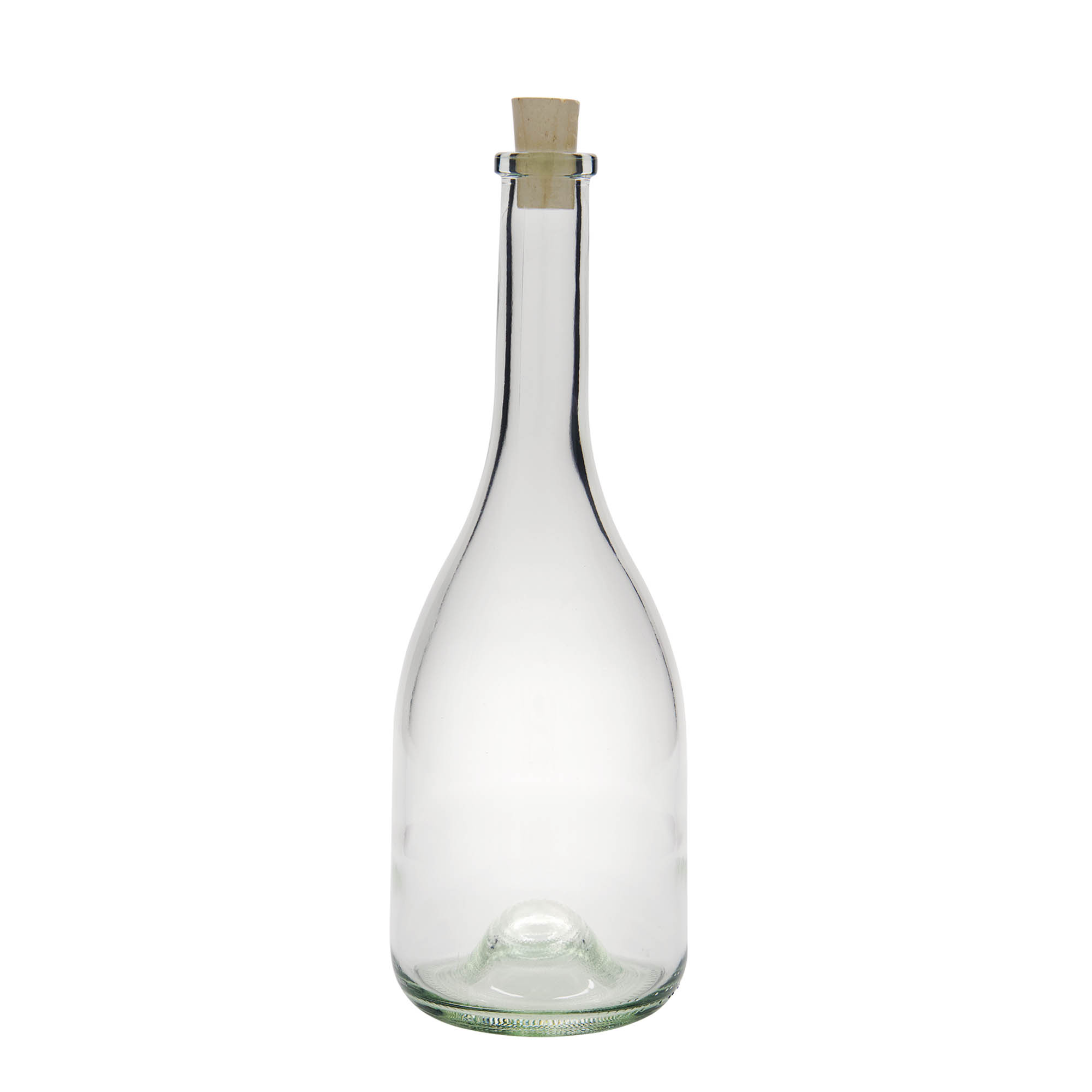 750 ml skleněná láhev 'Rustica', hrdlo: korek