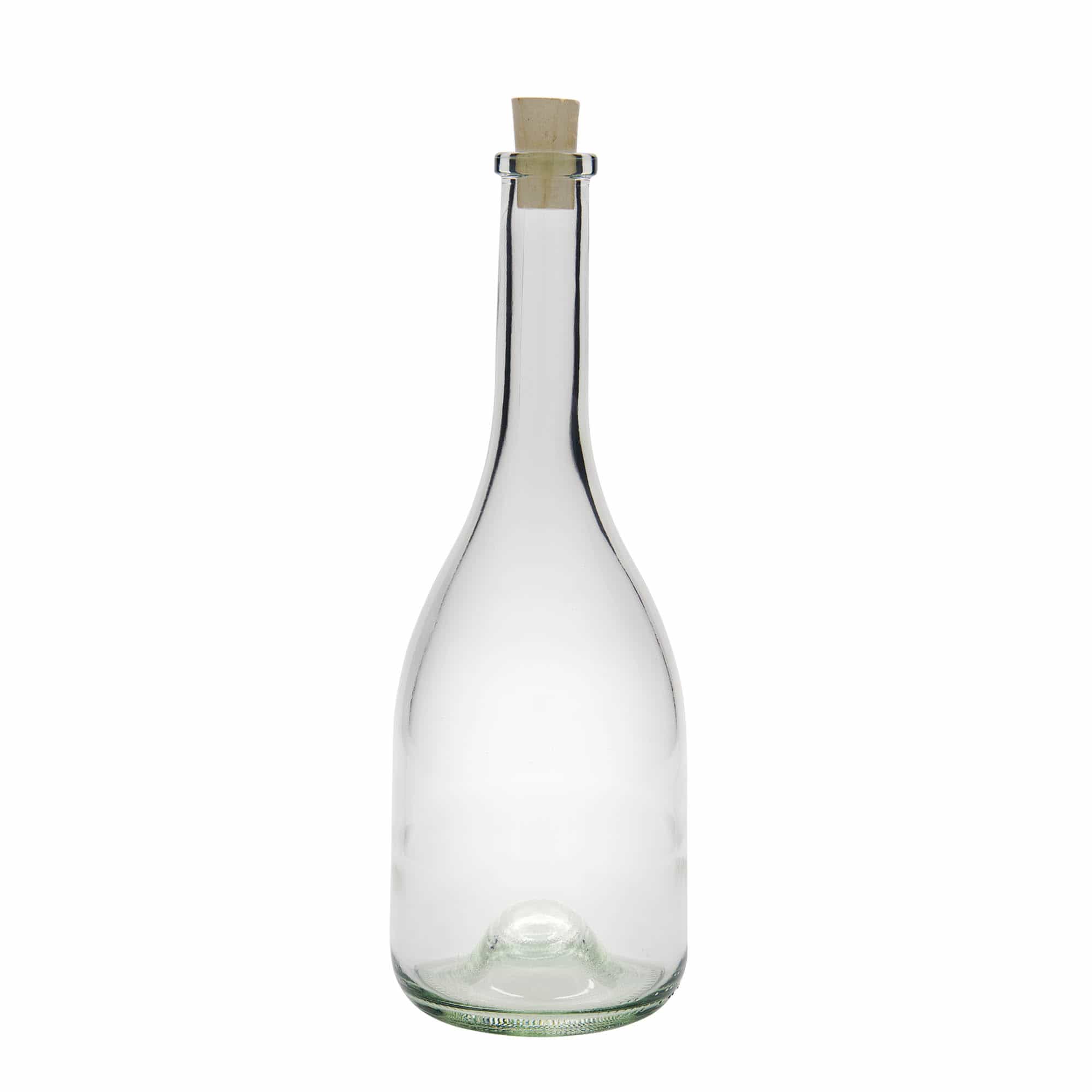 750 ml skleněná láhev 'Rustica', hrdlo: korek