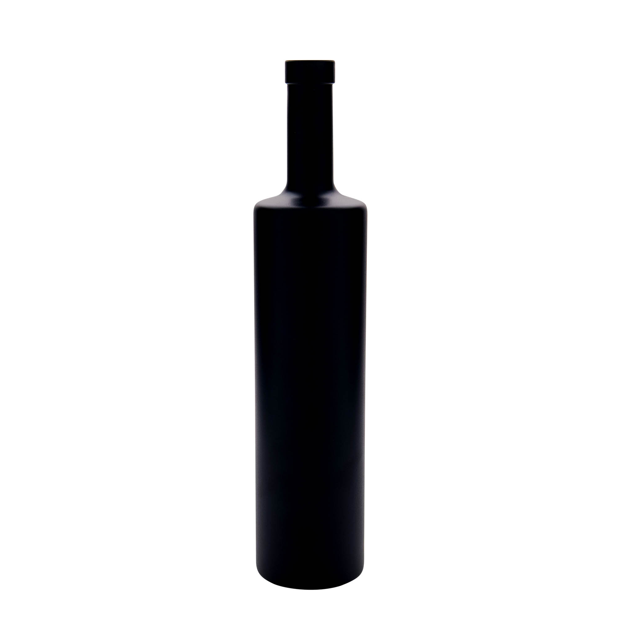 700 ml skleněná láhev 'Centurio', černá, hrdlo: korek 700 ml skleněná láhev 'Centurio', černá, hrdlo: korek