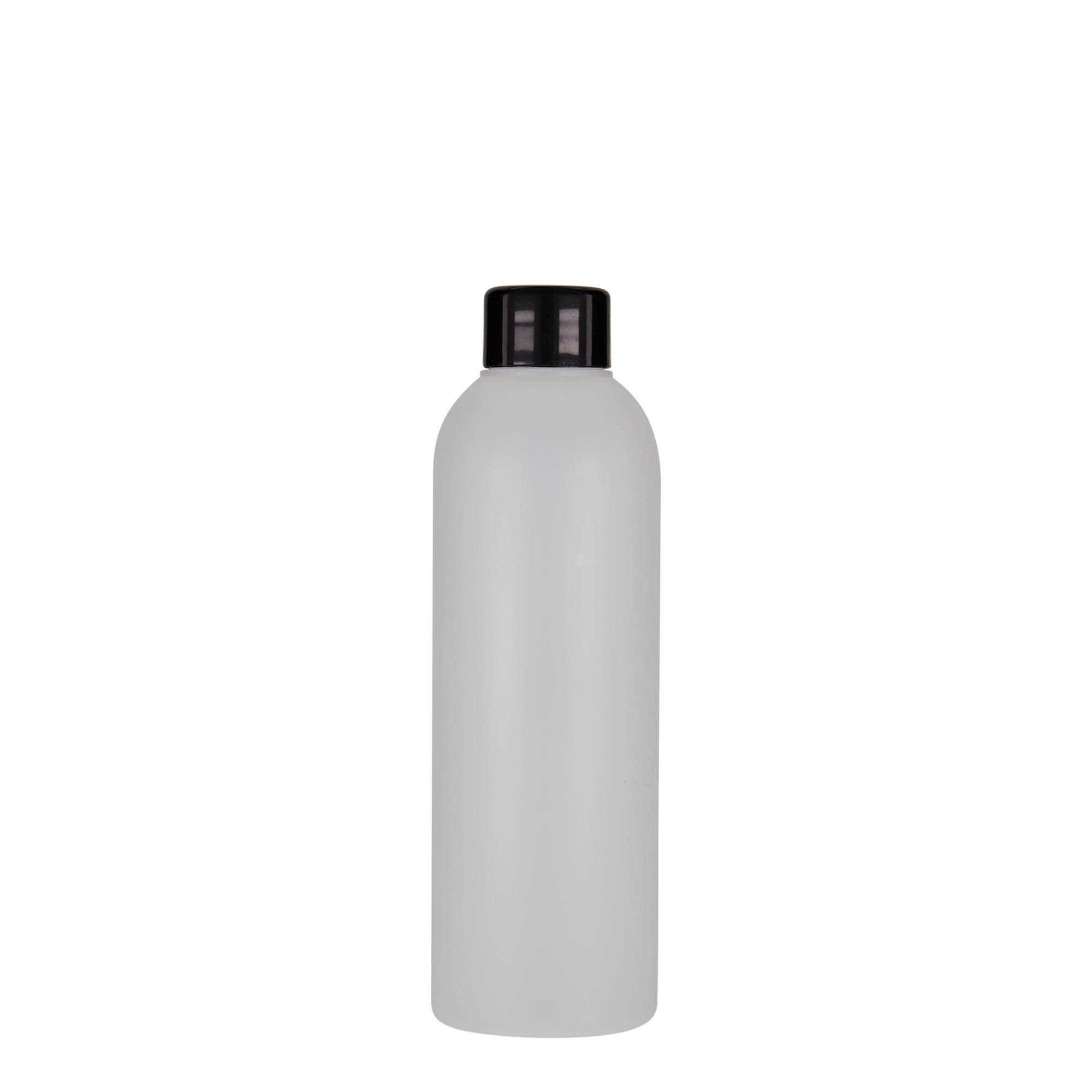 200 ml plastová láhev 'Tuffy', HDPE, přírodní, hrdlo: 24/410 200 ml plastová láhev 'Tuffy', HDPE, přírodní, hrdlo: 24/410