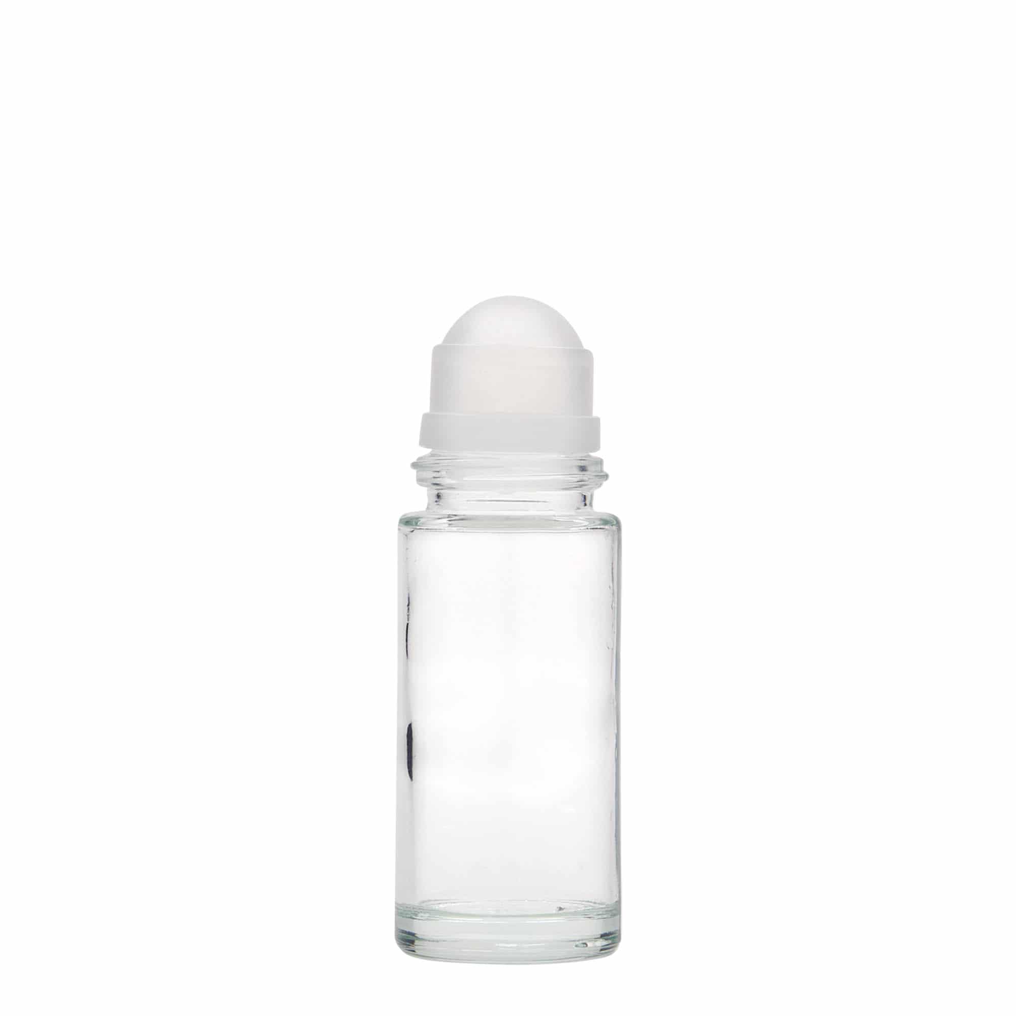50 ml roll-on láhev, sklo, hrdlo: šroubovací uzávěr