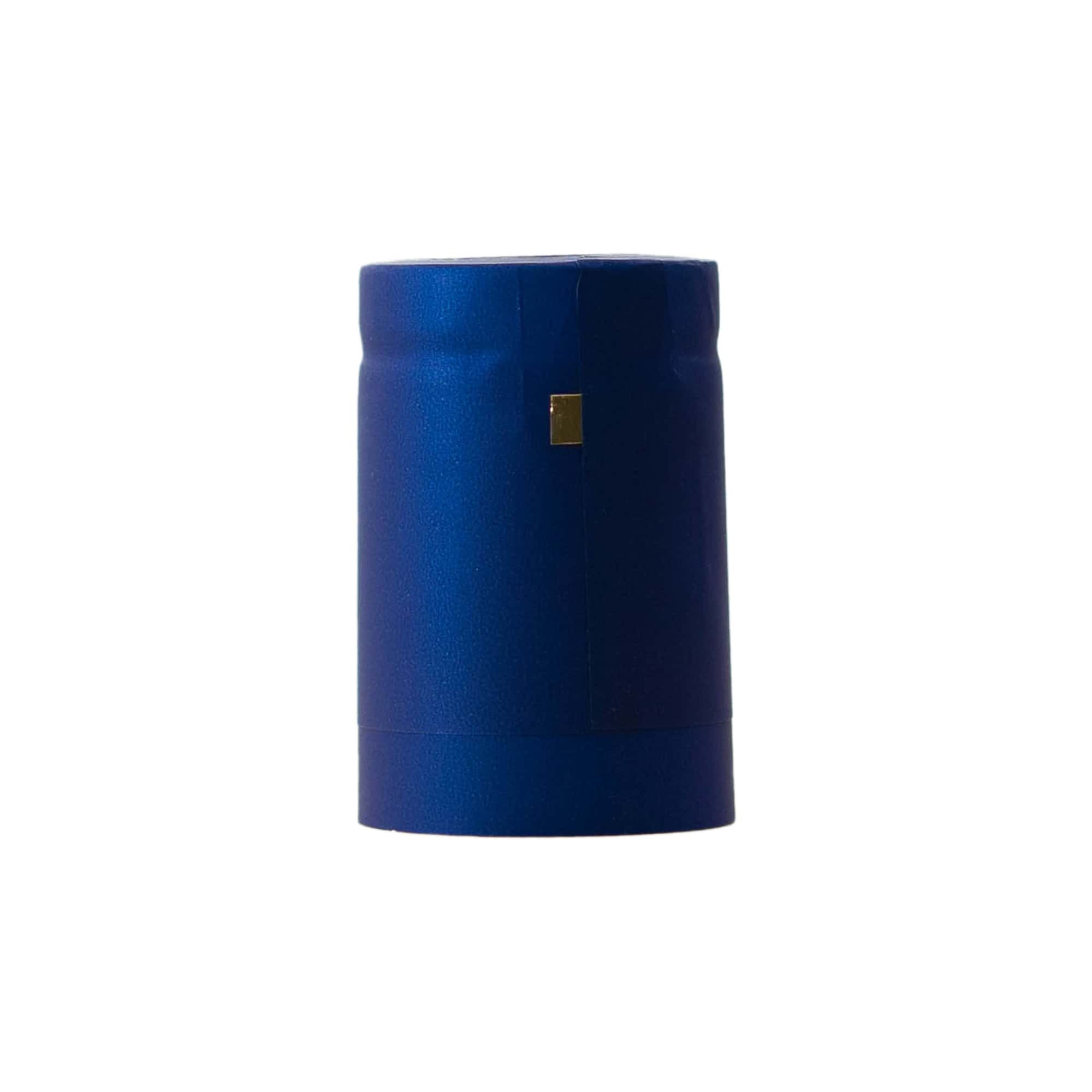 Smršťovací kapsle 32x41, PVC plast, modrá Smršťovací kapsle 32x41, PVC plast, modrá