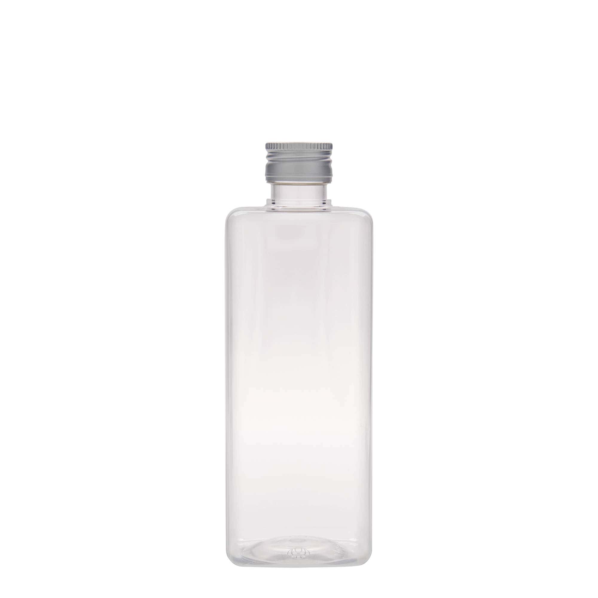 500 ml PET láhev 'Karl', čtvercová, plast, hrdlo: PP 28