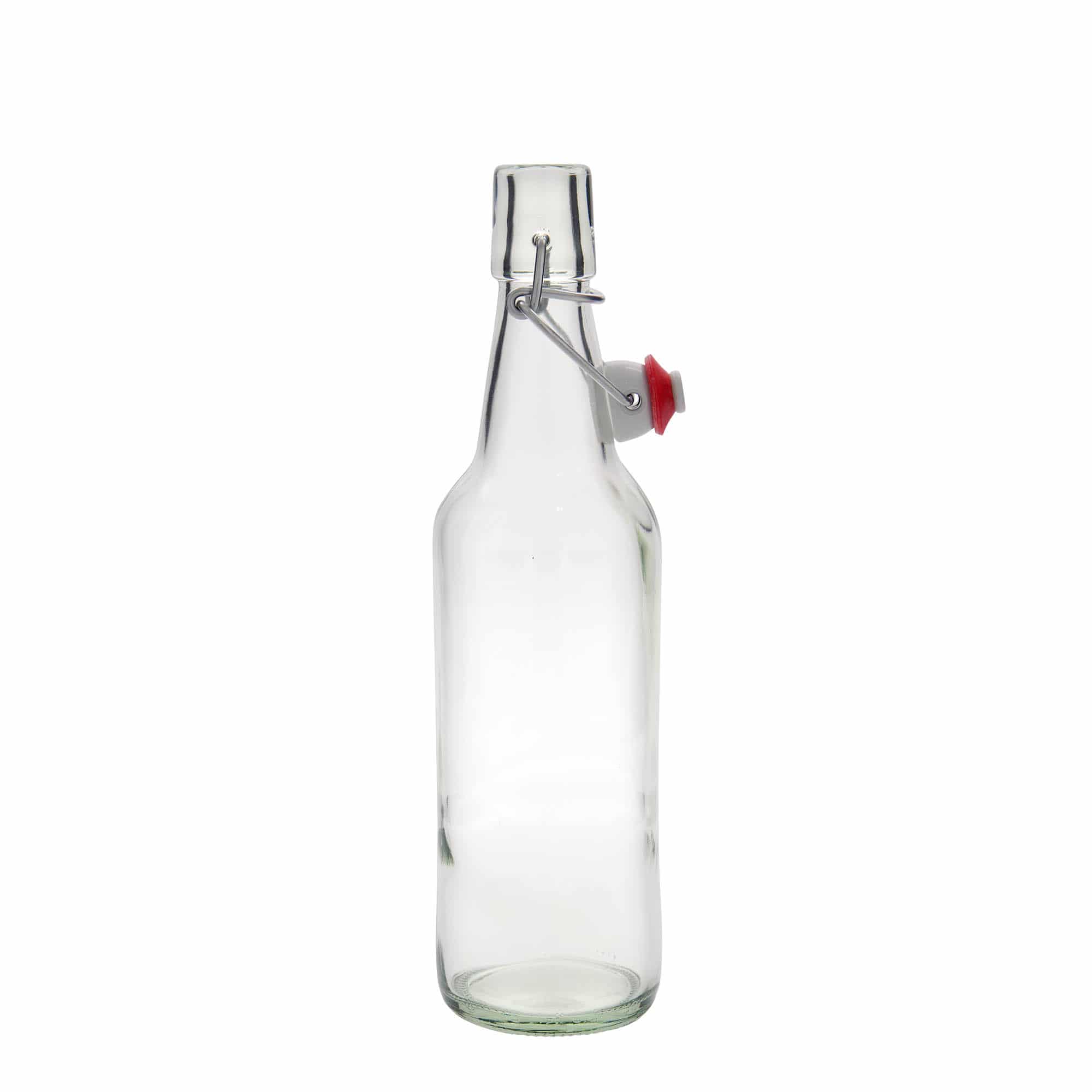 500 ml pivní láhev, sklo, hrdlo: uzávěr s pákou